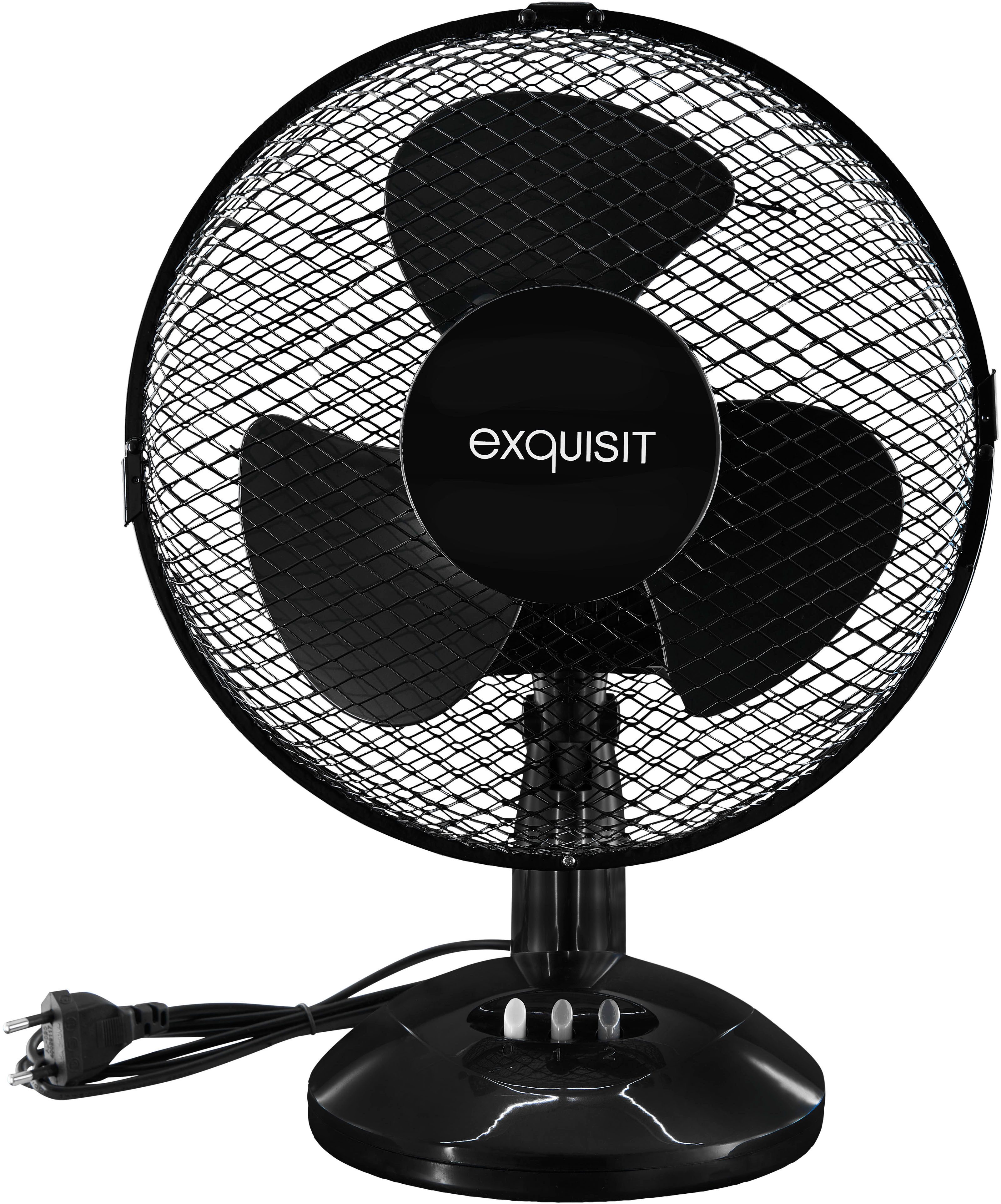 exquisit Tischventilator VT 33057 sw, Ø günstig online kaufen