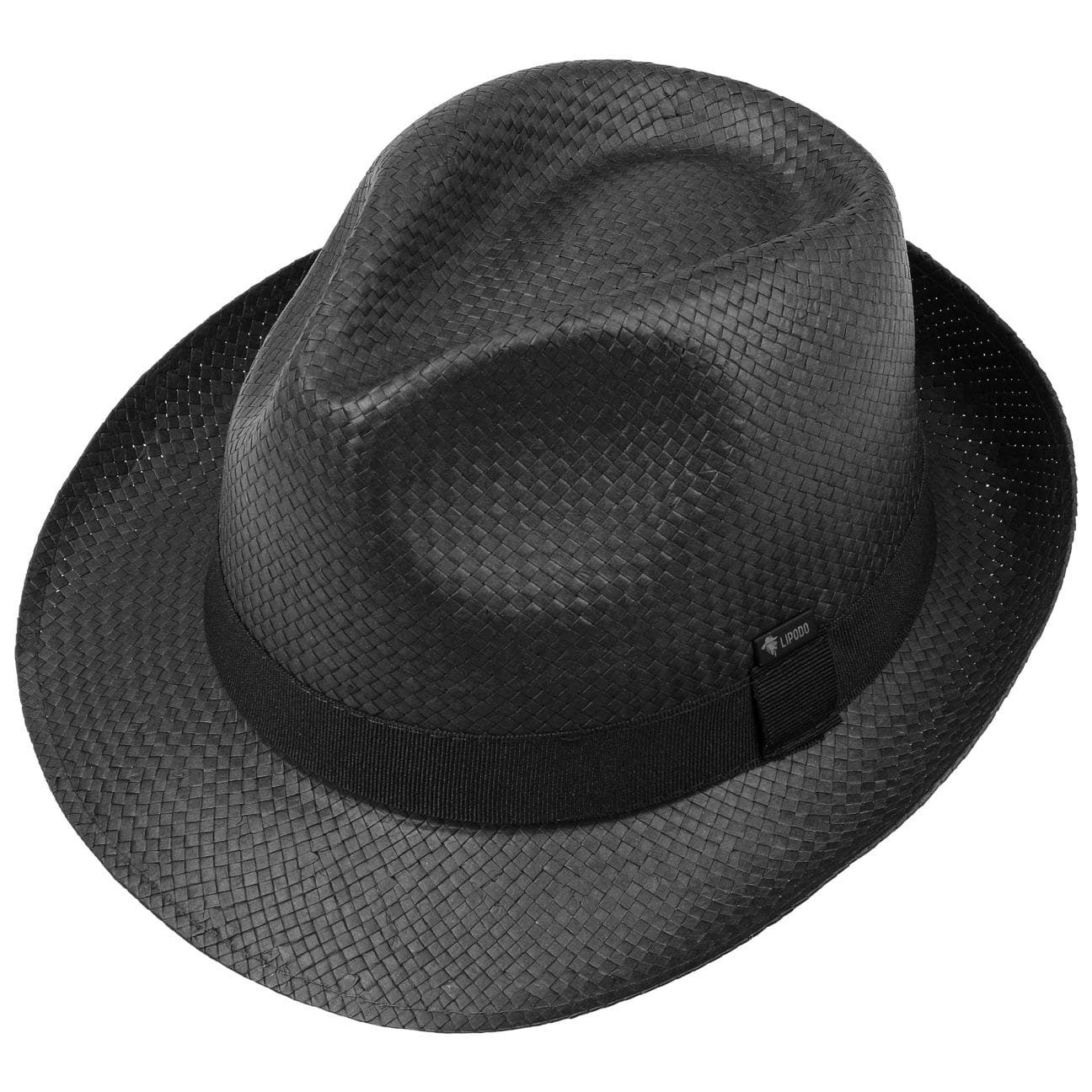 Lipodo Sonnenhut (1-St) Strandhut mit Ripsband, Made in Italy