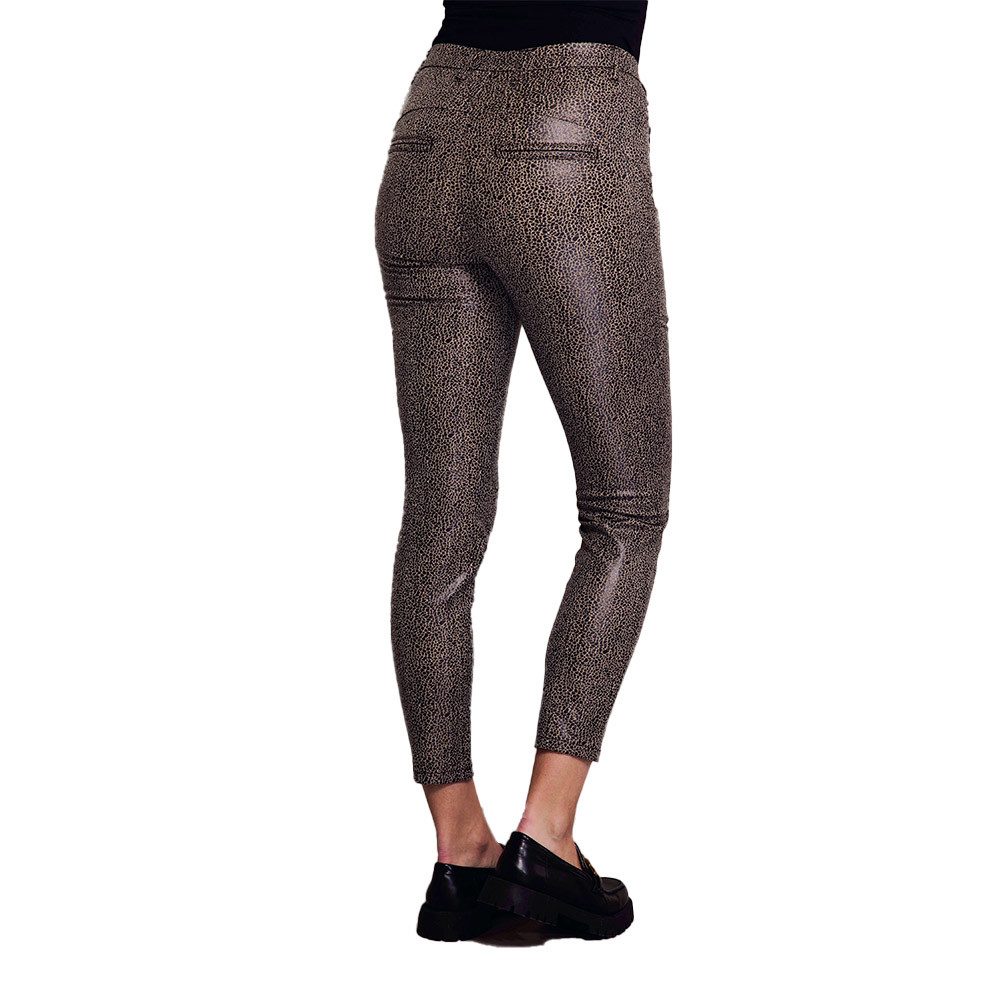 Zhrill Lederimitathose ZHCHIARA - Allover-Muster mit Glanzeffekt günstig online kaufen