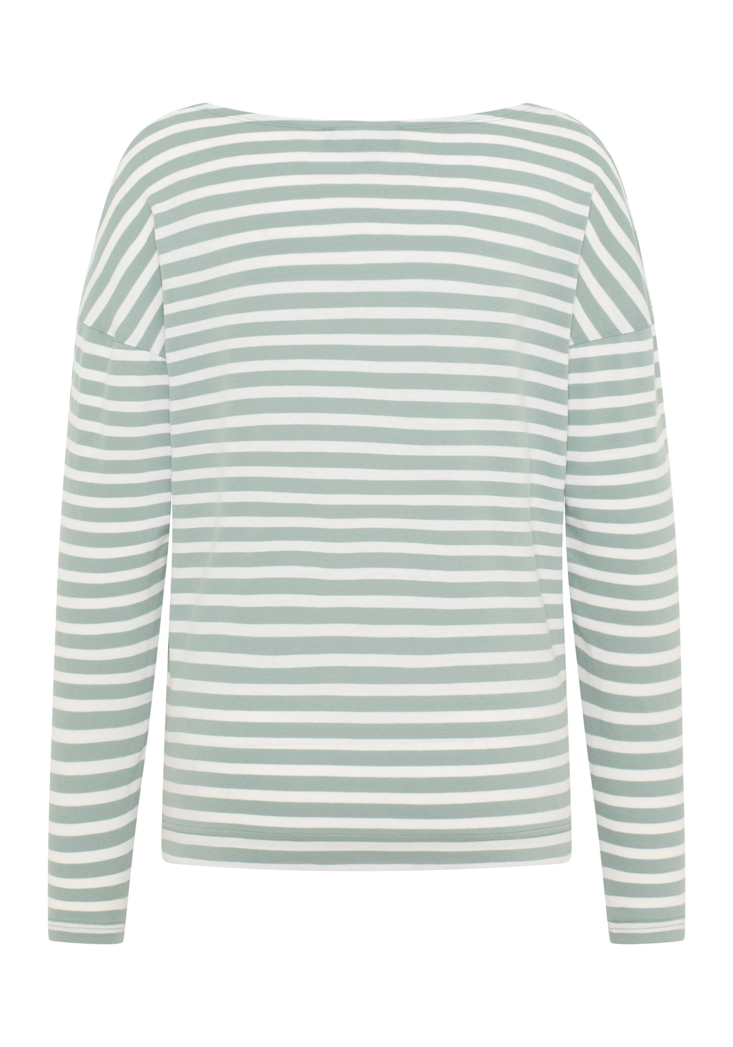 Elbsand Langarmshirt Tooske Bootsausschnitt, locker geschnitten günstig online kaufen