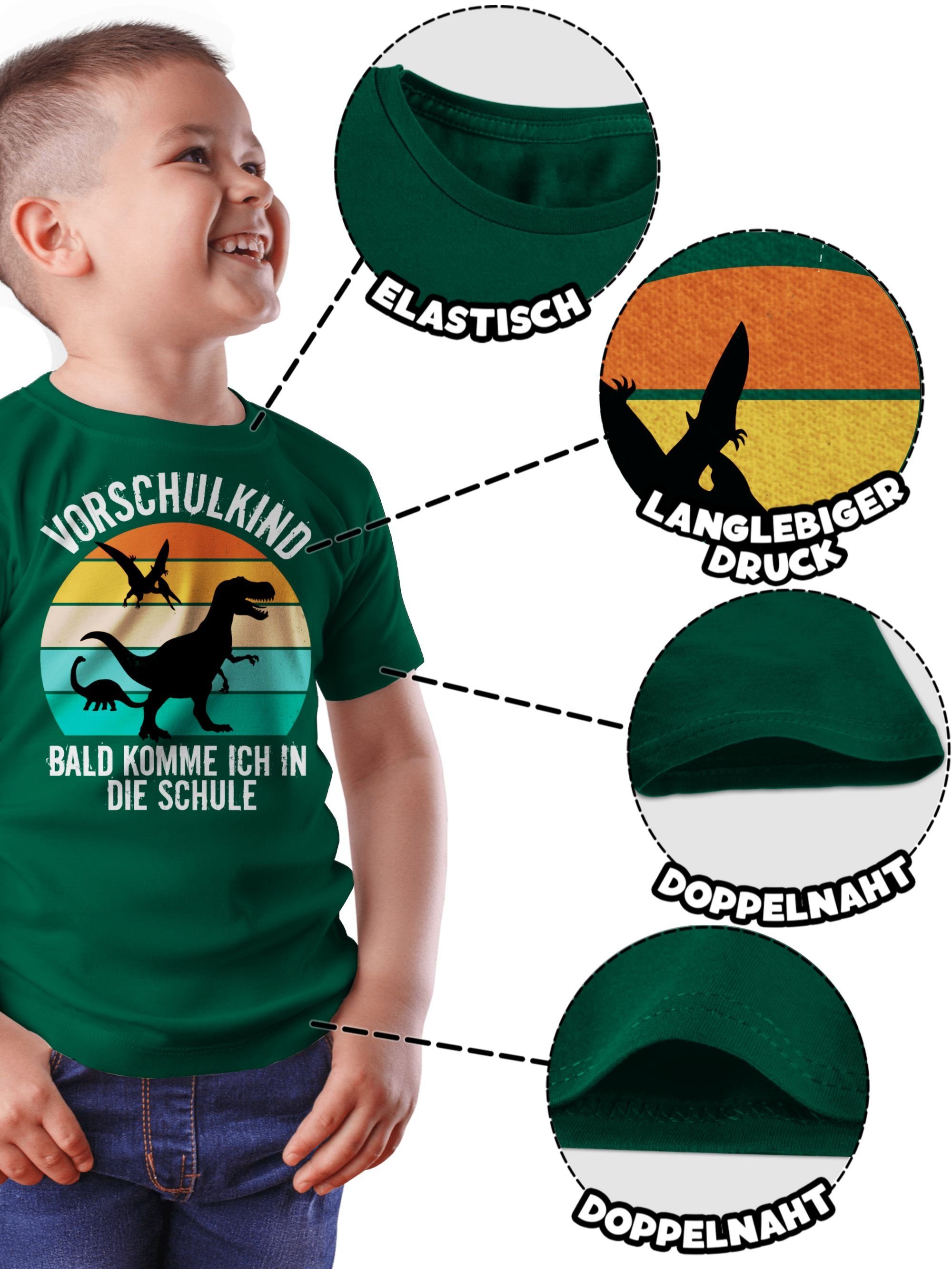 Shirtracer T-Shirt Vorschulkind Dinosaurier Dino (1-tlg) Vorschulkinder Geschenke