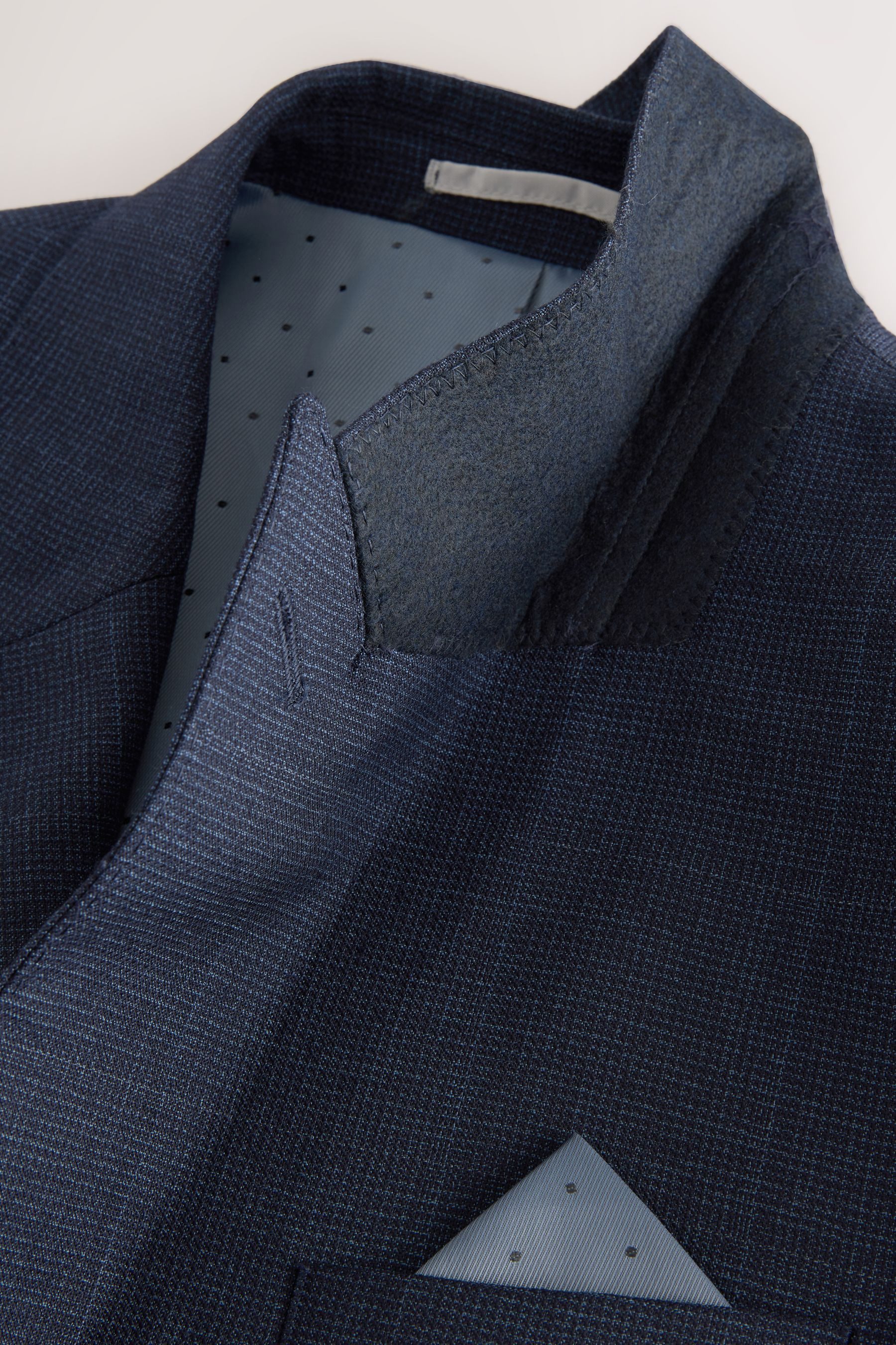 Next Sakko Slim Fit Signature Anzugsakko mit Karomuster (1-tlg)
