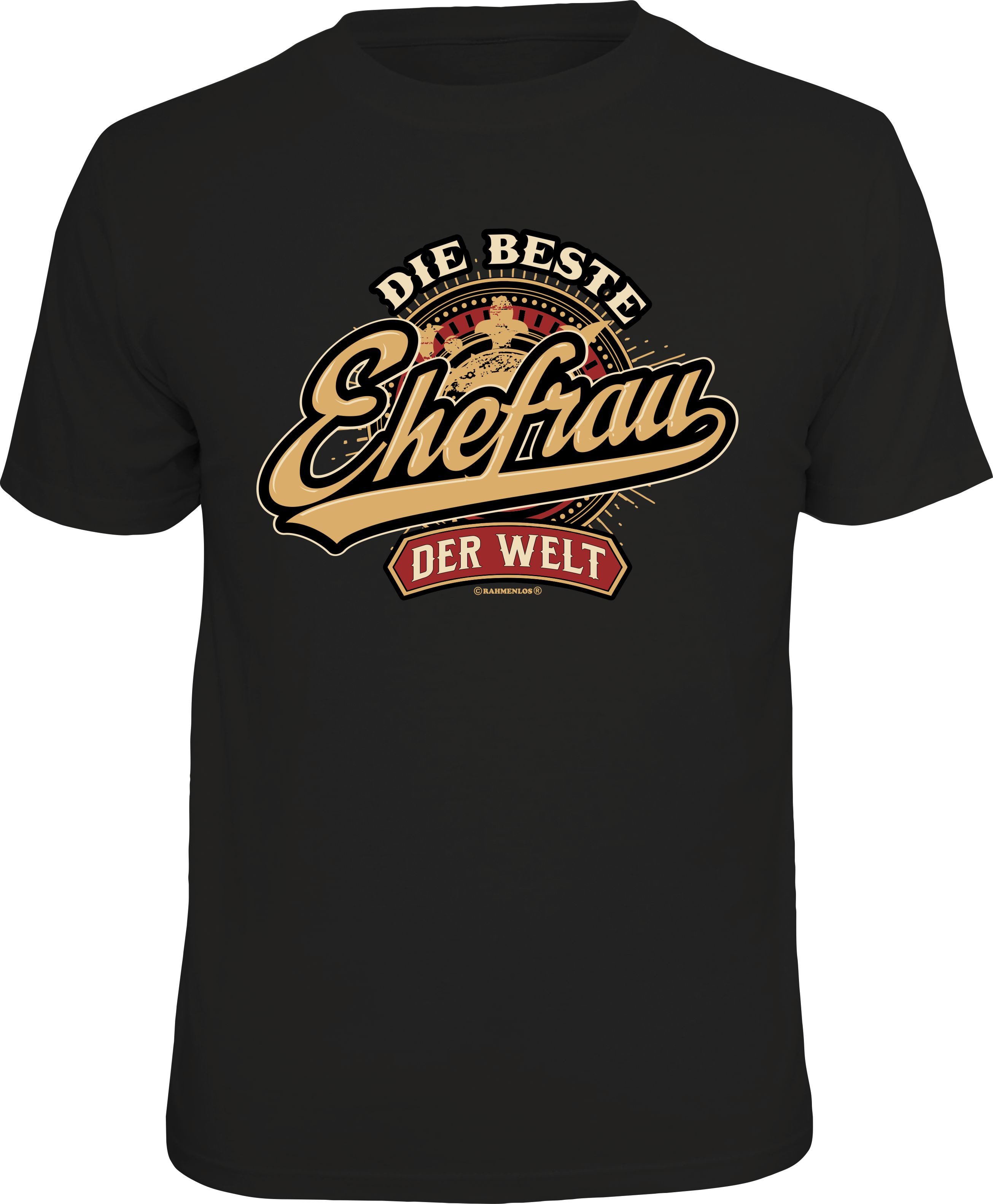 T-Shirt für die Beste Ehefrau der Welt