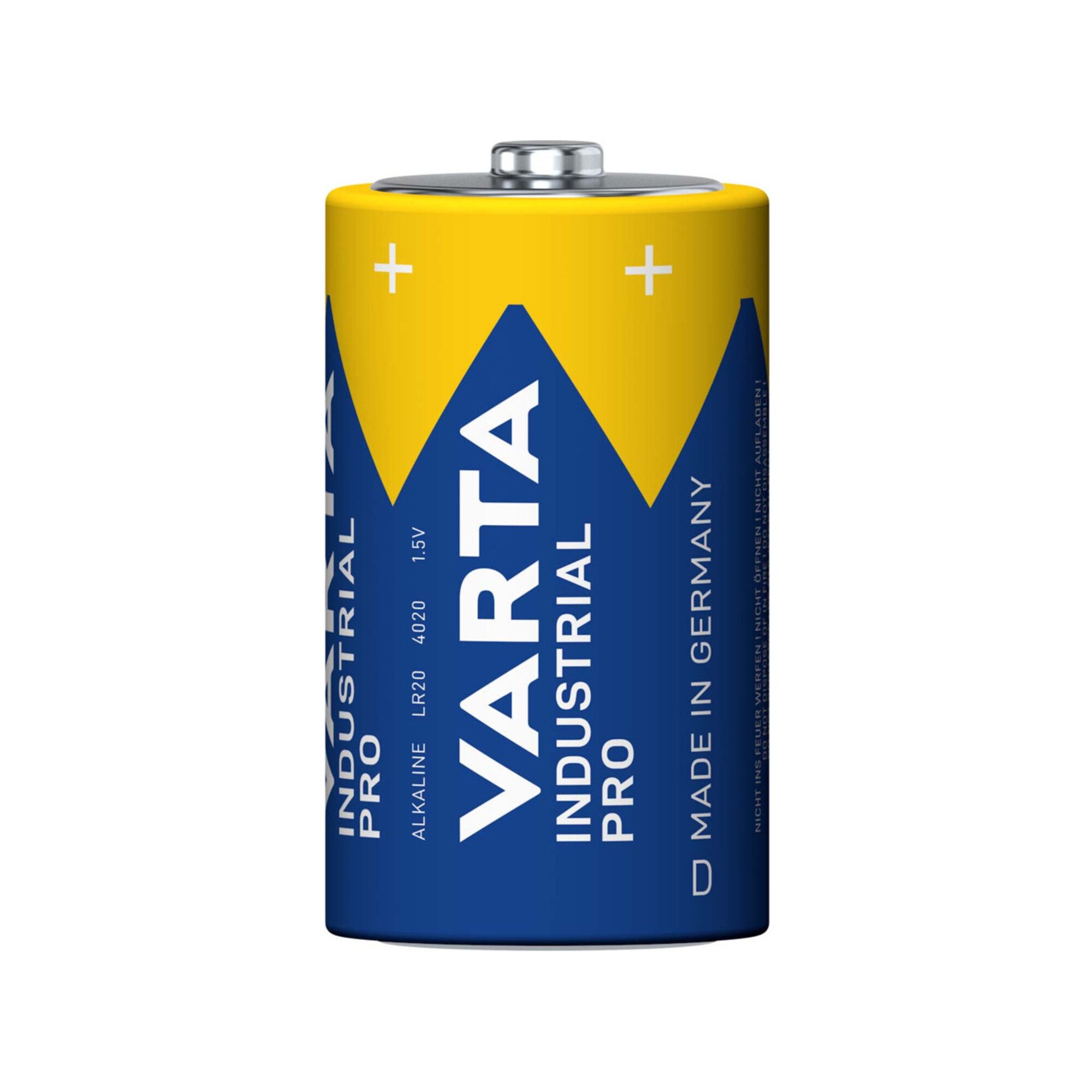 VARTA Varta Cons.Varta Batterie Industrial D Mono, R20, Al-Mn 4020 Ind. Stk. Batterie