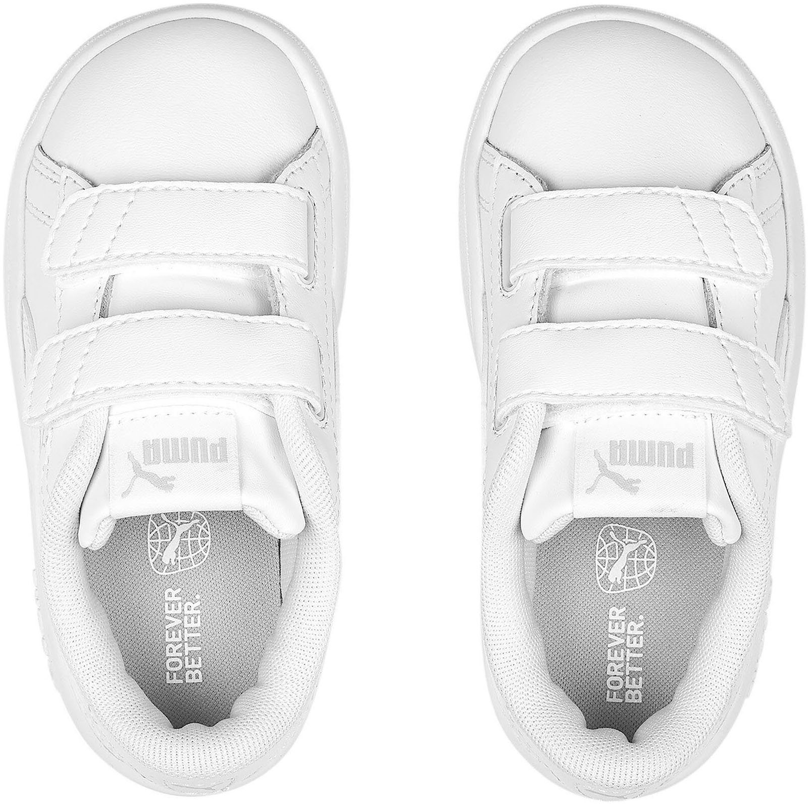 V Gray 3.0 PUMA White-Cool L Smash Inf Light Puma Sneaker PUMA Klettverschluss mit