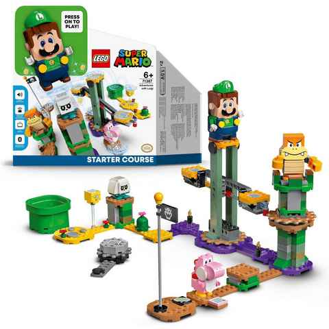LEGO® Konstruktionsspielsteine Abenteuer mit Luigi – Starterset (71387), LEGO® Super Mario, (280 St), Made in Europe