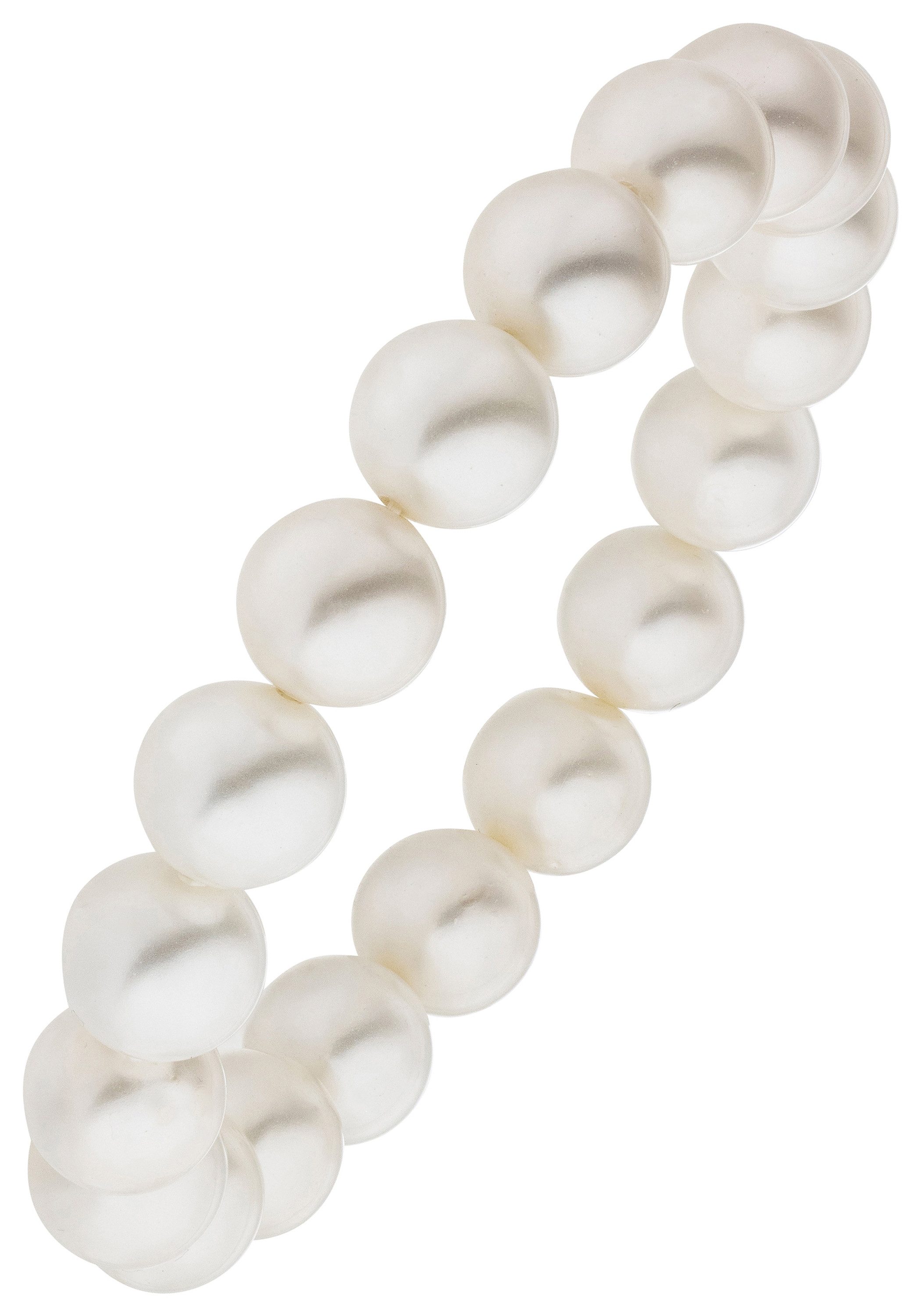 Armband Muschelkern-Perlen 10 mm