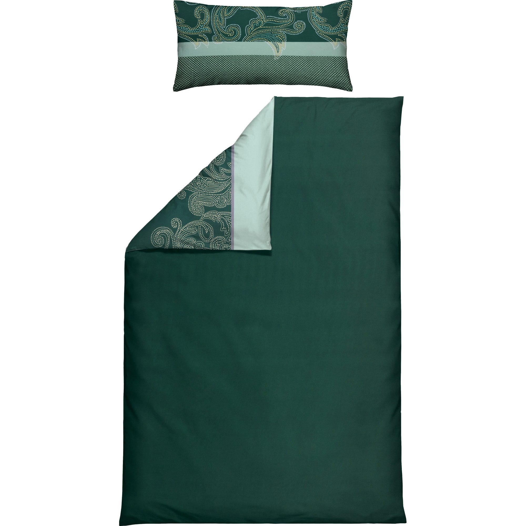 REDBEST Bettwäsche Wendebettwäsche, Mako-Satin, Satin Paisley günstig online kaufen