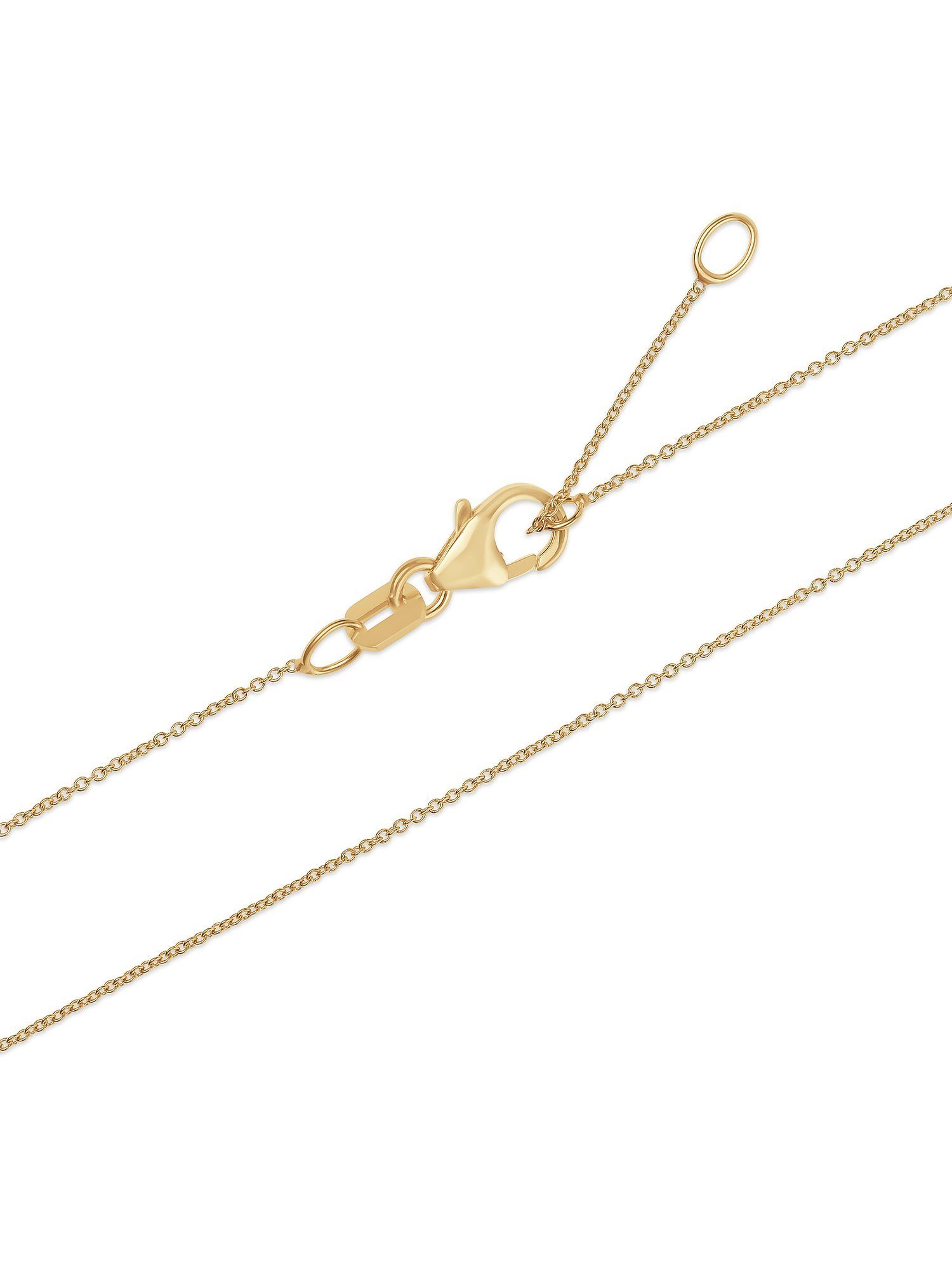 16 CHRIST gelbgold Collier CHRIST Damen-Kette Diamant