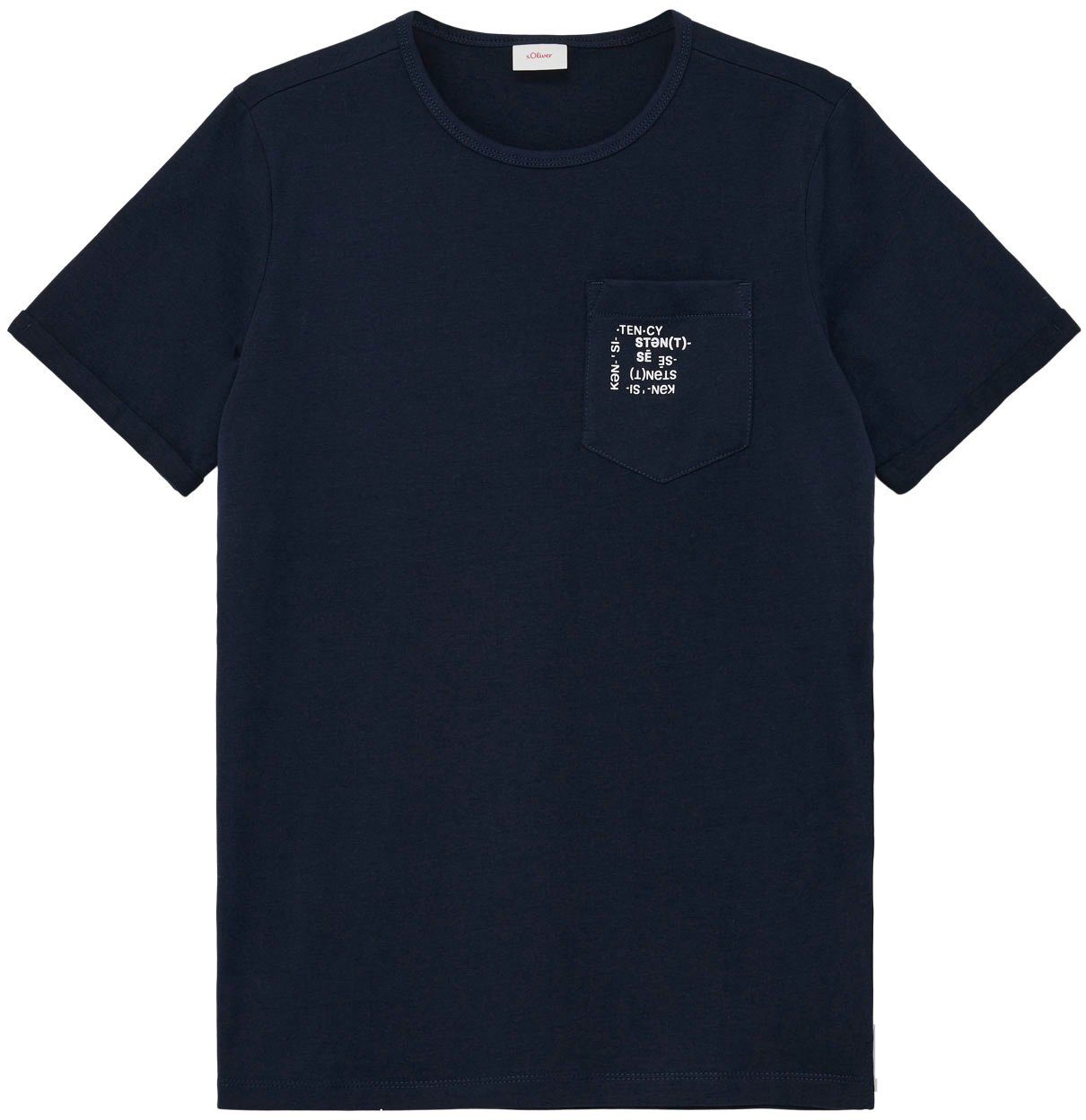 Junior s.Oliver T-Shirt, reiner Baumwolle Aus