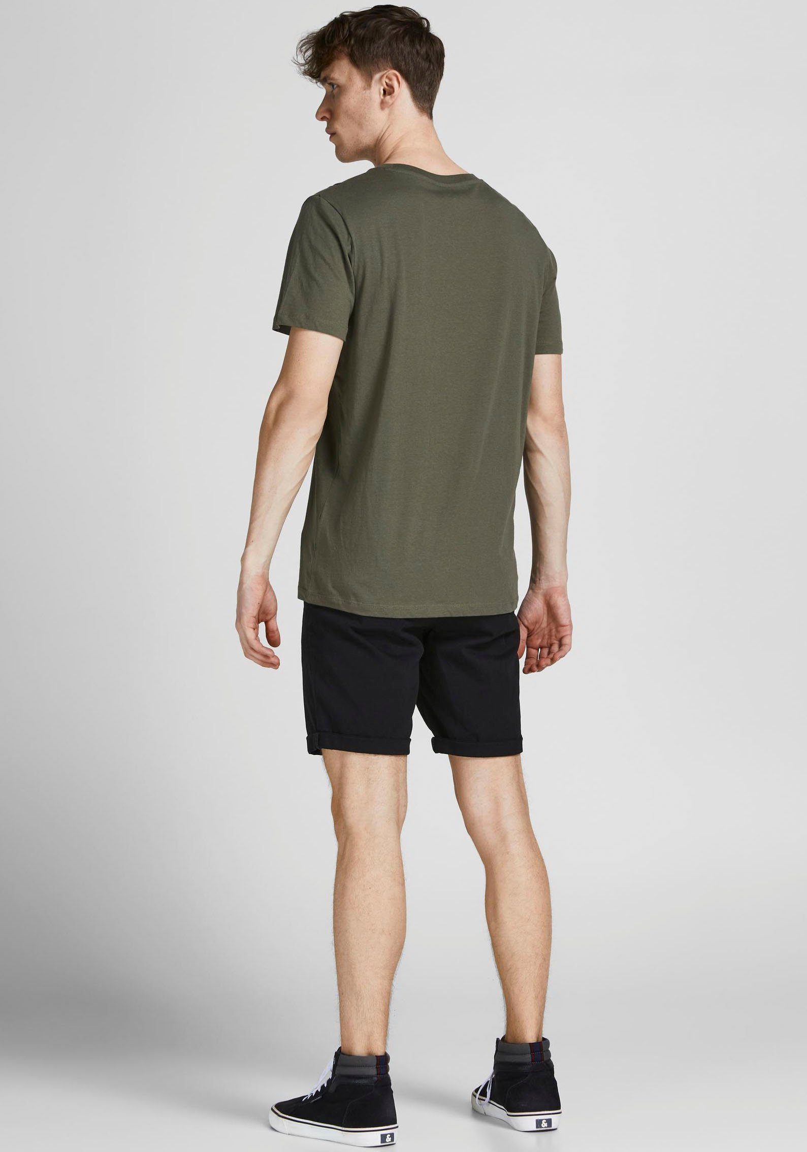 DAVE CHINO SHORTS Jack & Jones Black Chinoshorts