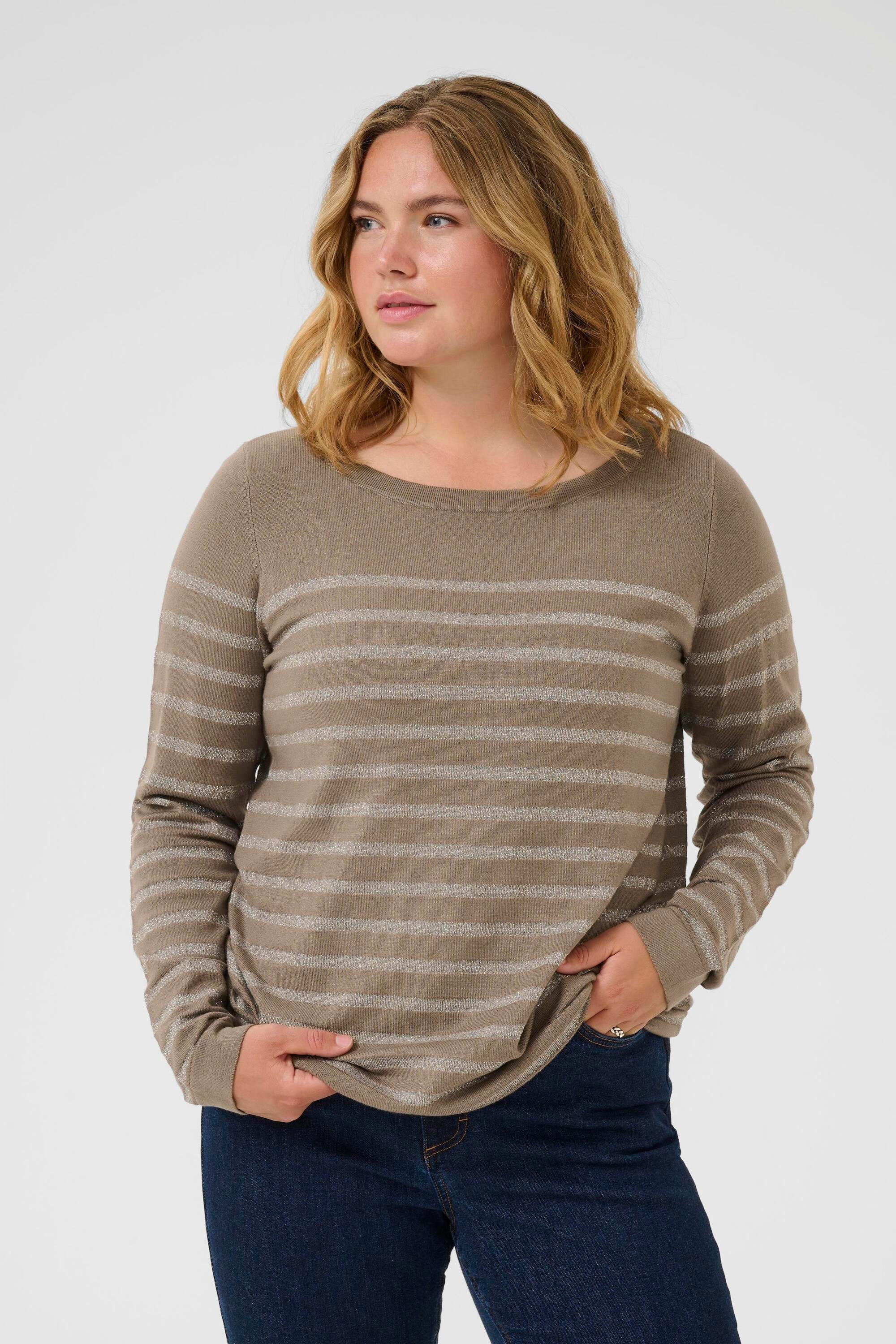 KAFFE Curve Strickpullover Strickpullover KClinia Große Größen günstig online kaufen