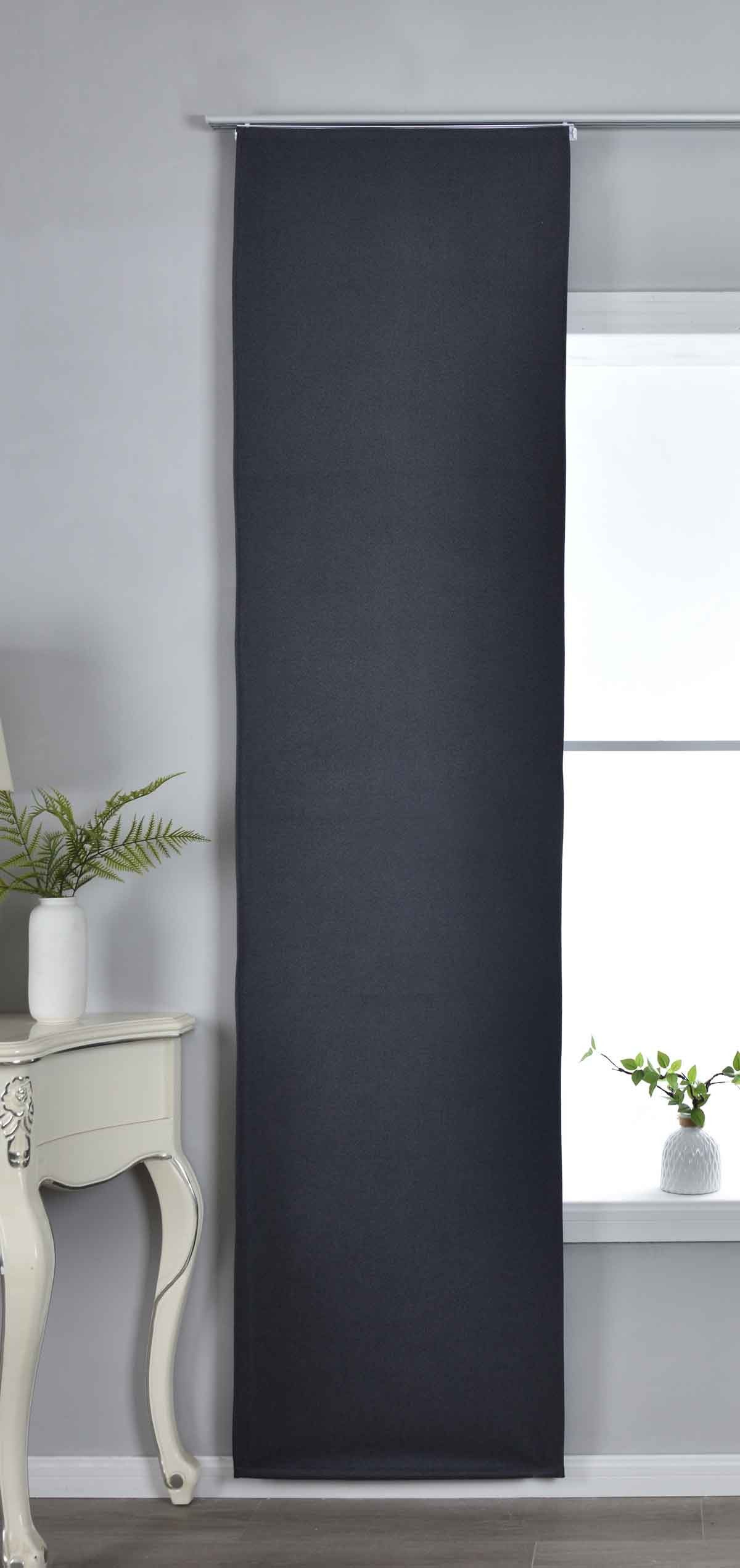 Gardinenbox Verdunkelungsvorhang (1 St), Klettband, verdunkelnd, Leinenbind günstig online kaufen