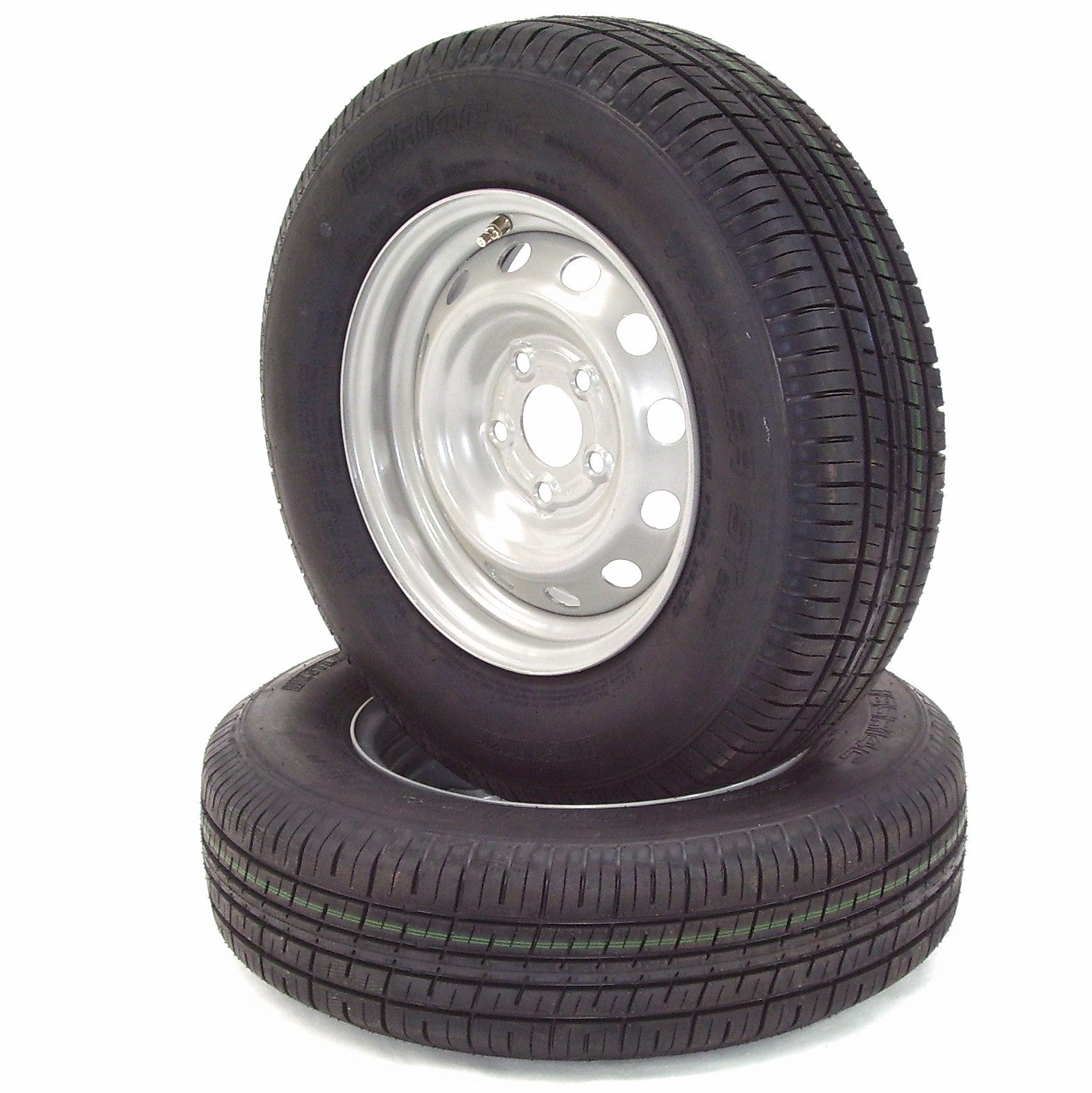 Apex Anhänger 2 x Komplettrad Anhängerräder Reifen 185R14C 112x5 Rad 14" TB111, 1-tlg.