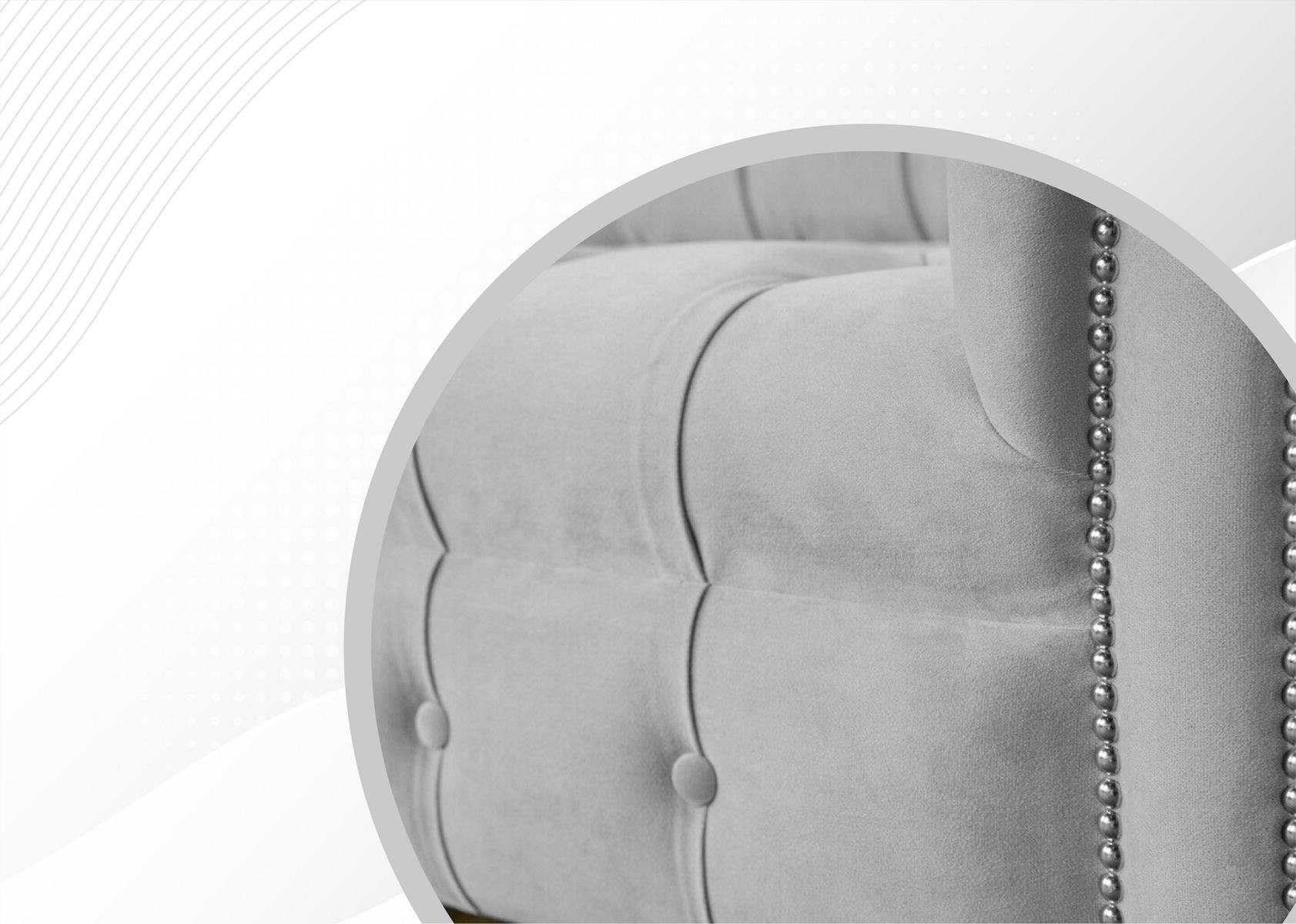 JVmoebel Chesterfield-Sofa, Chesterfield 3 225 Couch cm Sofa Sitzer Design