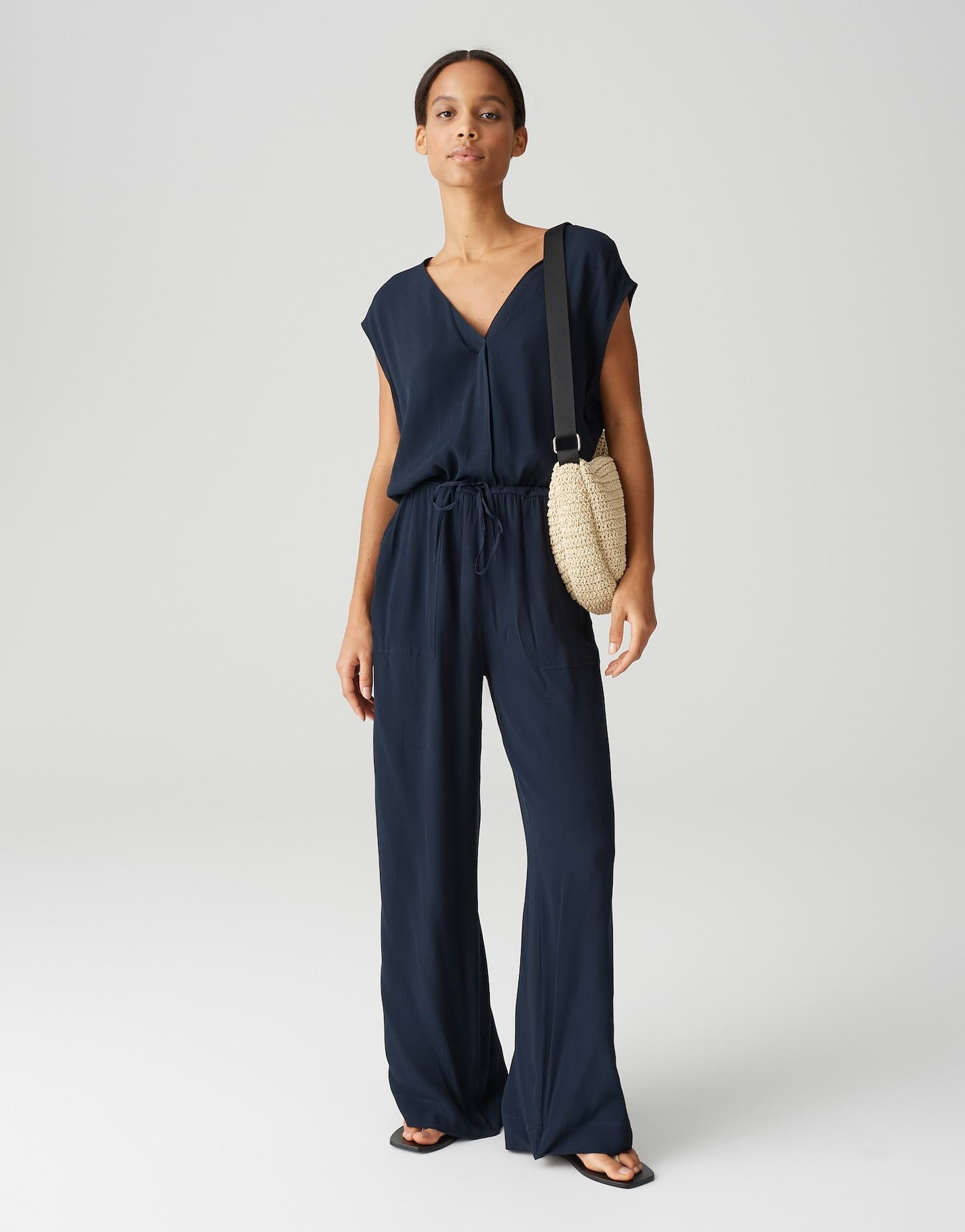 OPUS Jumpsuit MYLEA aus leichter Kreppviskose
