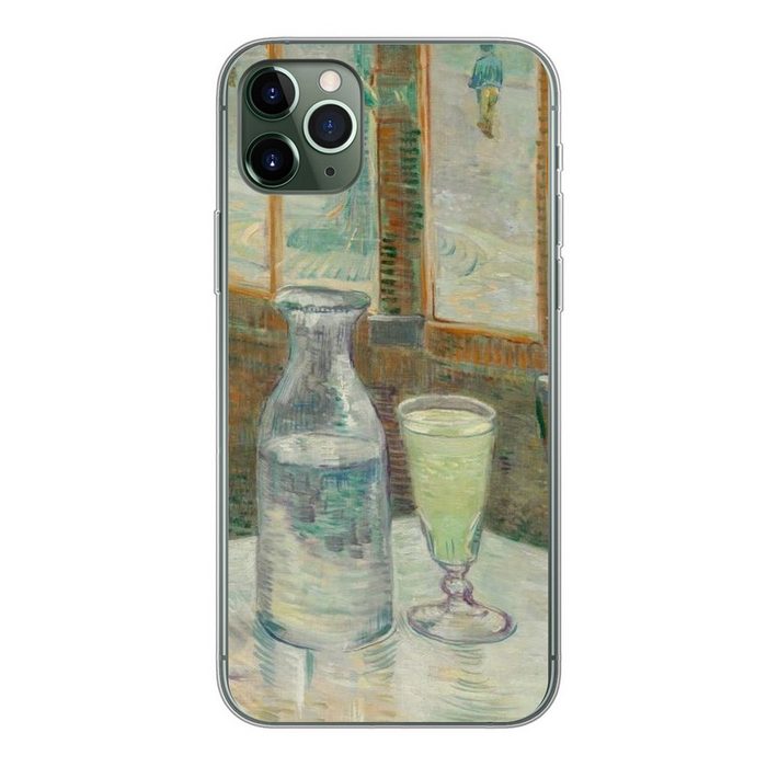 MuchoWow Handyhülle Couchtisch mit Absinth - Vincent van Gogh Handyhülle Apple iPhone 11 Pro Max Smartphone-Bumper Print Handy