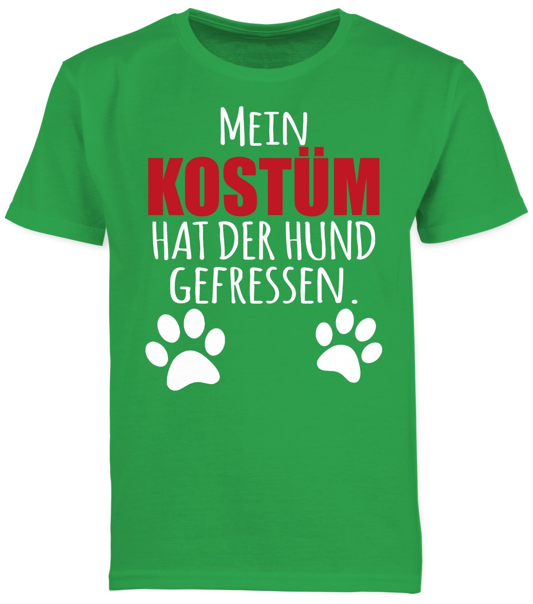 Shirtracer T-Shirt Mein Kostüm hat der Hund gefressen I Dog I Hundekostüm Faschingskostüm (1-tlg) Karneval & Fasching