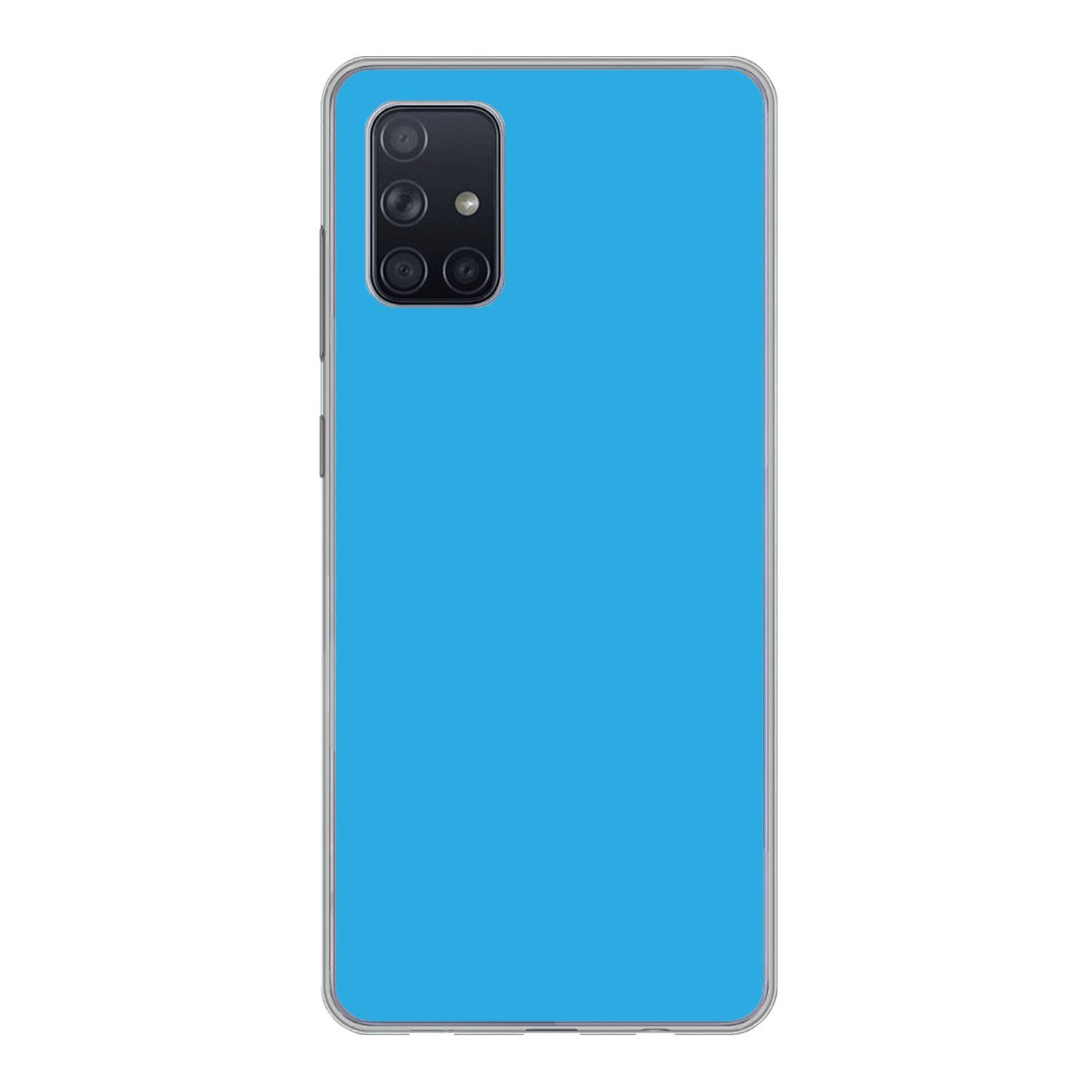 Handyhülle für Samsung Galaxy A51 Blau - Licht - Farben