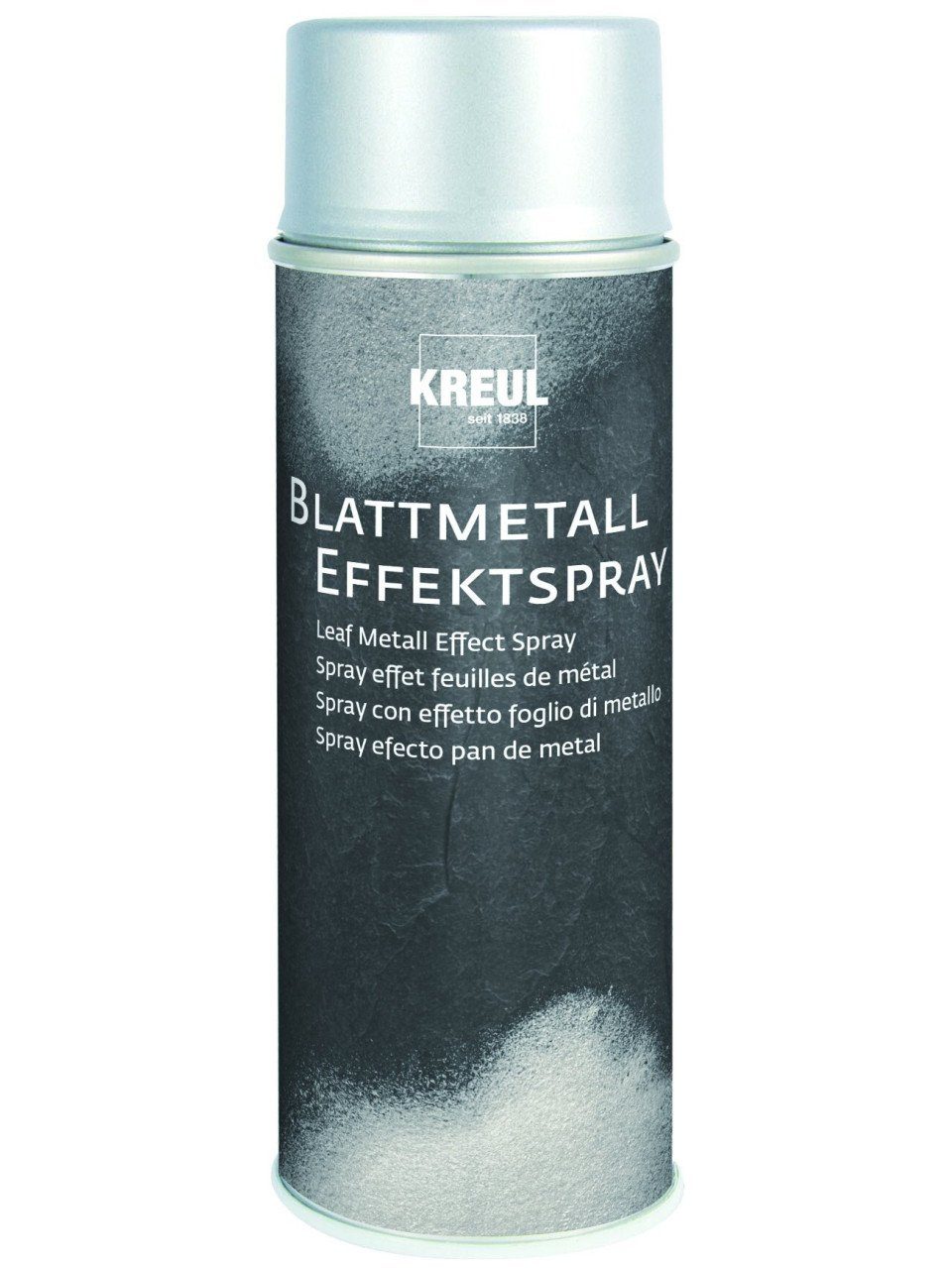 Kreul Sprühlack Kreul Blattmetall Effektspray silber 400 ml