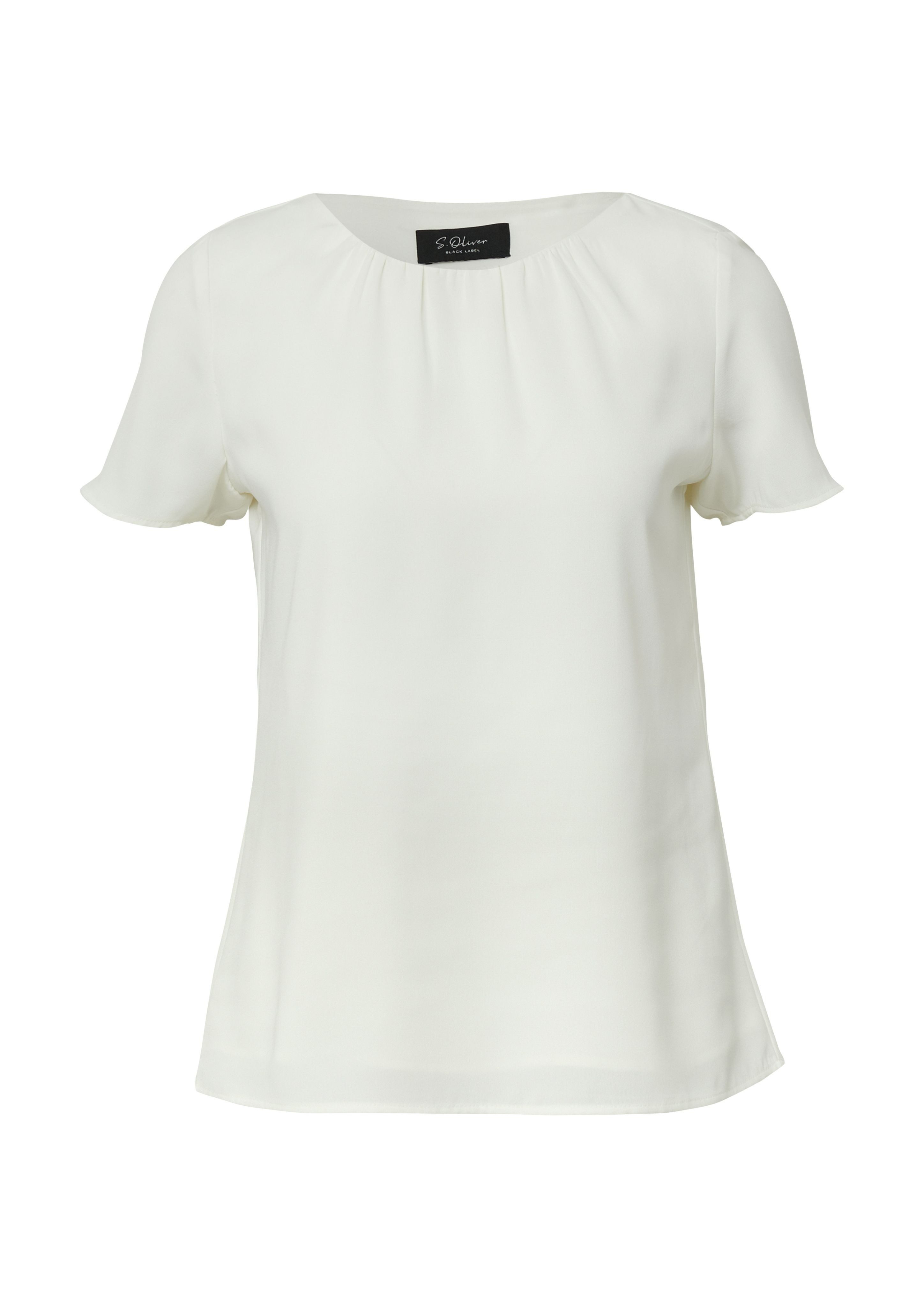 s.Oliver BLACK LABEL Kurzarmbluse günstig online kaufen