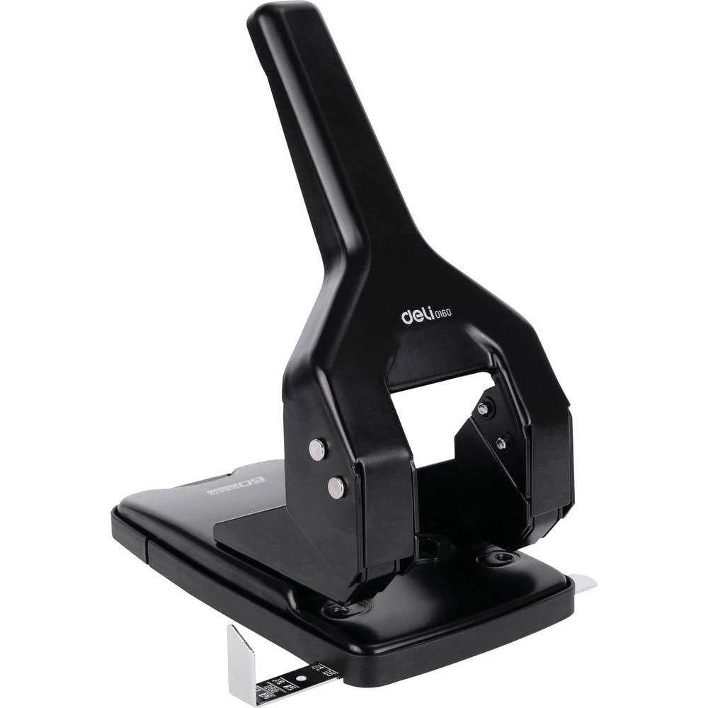 Deli Lochstanzer D387690 Registraturlocher Schwarz