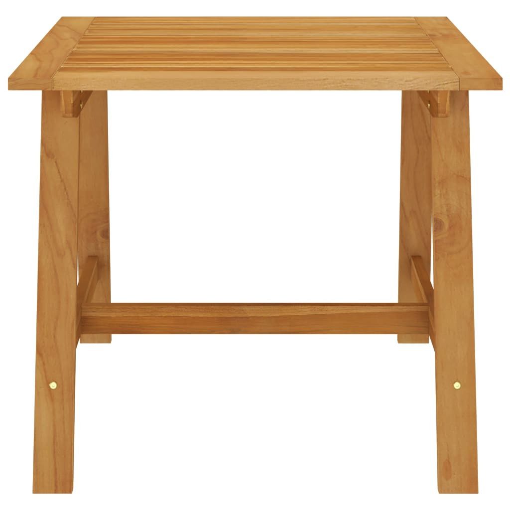 vidaXL Gartentisch Garten-Esstisch 88x88x74 cm Massivholz (1-St)