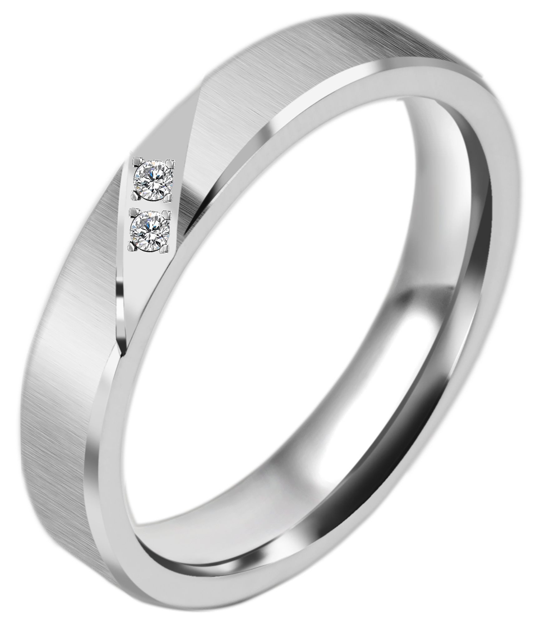 Adelia´s Fingerring Damen Ring aus Edelstahl mit Strass Steinchen, Ideal al günstig online kaufen