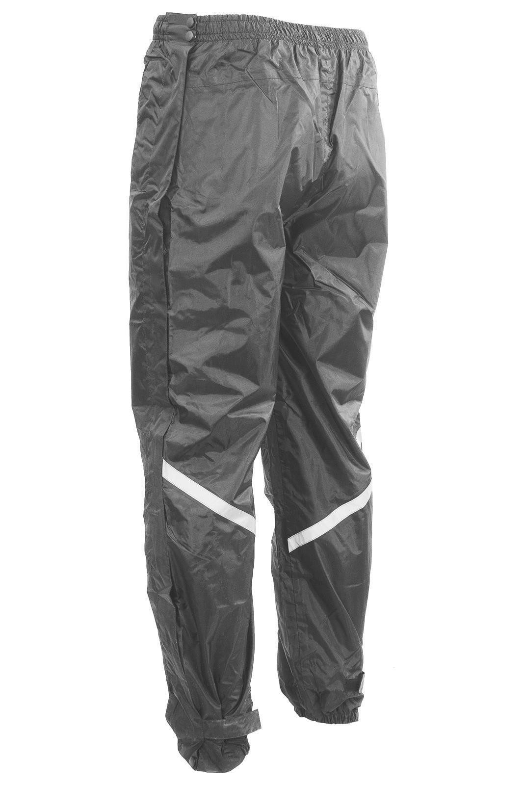 Toptex Regenhose Toptex Unisex Überzieh Regenhose Wasserdicht Winddicht Grau S