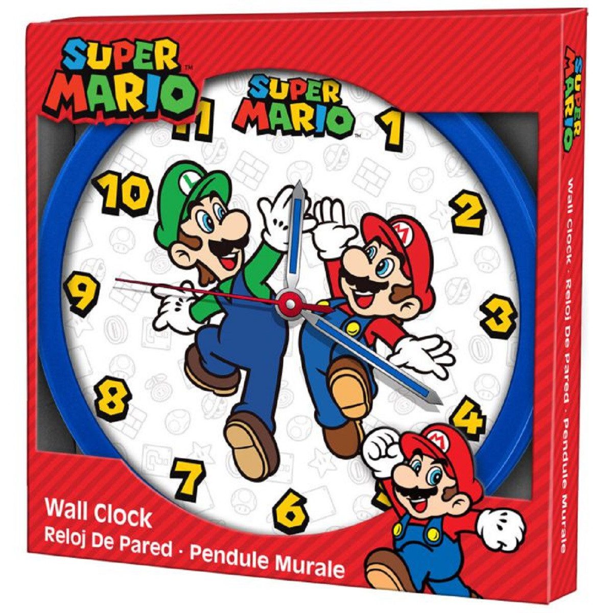 Super Mario Wanduhr uper Mario analoge günstig online kaufen