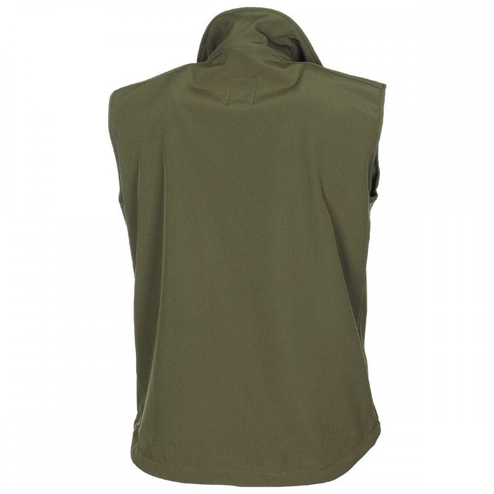 MFH Softshellweste Soft Shell Weste, Allround, oliv günstig online kaufen