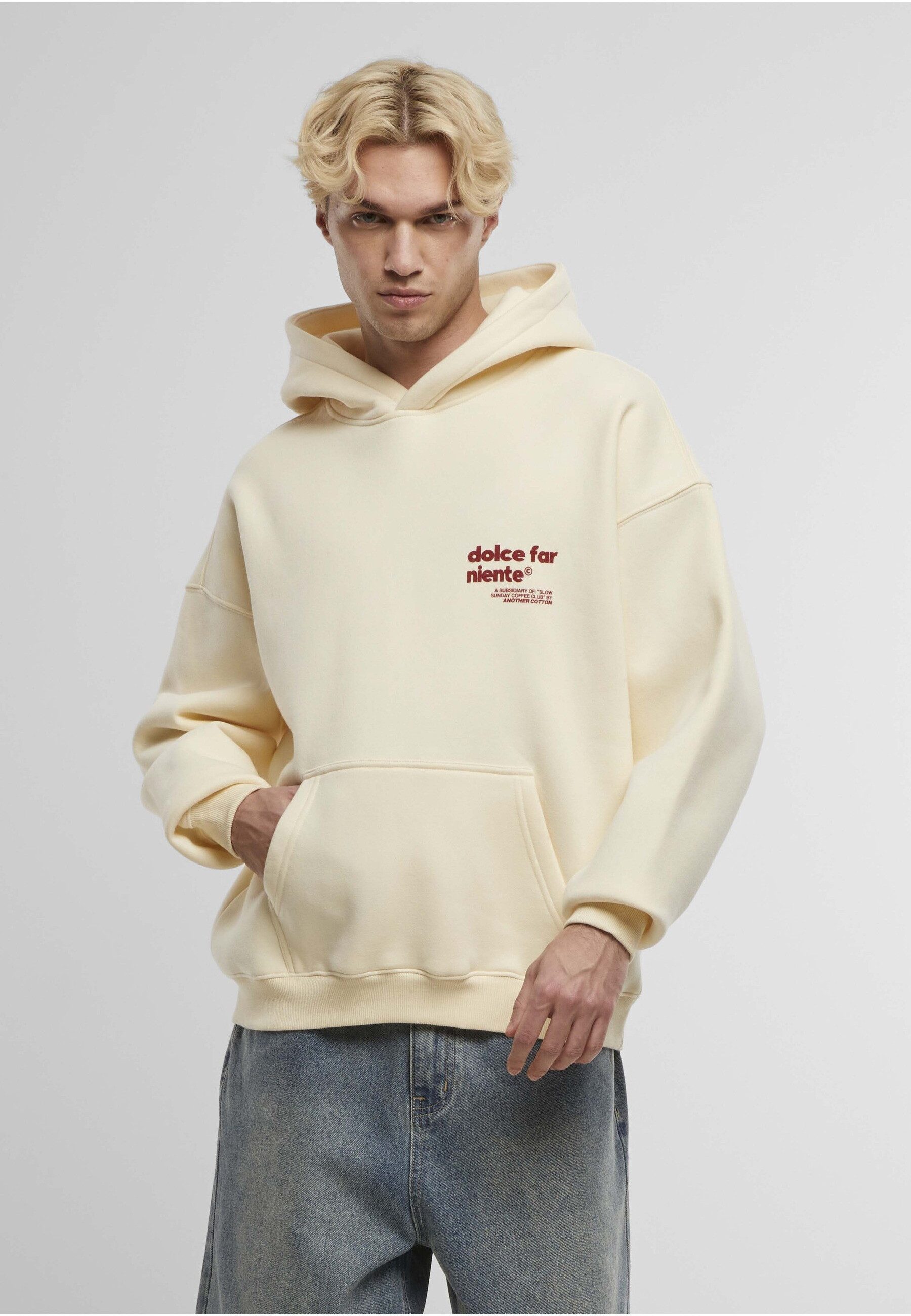 Another Cotton Lab Kapuzensweatshirt Another Cotton Lab Leisure Club Oversized Hoodie (1-tlg)