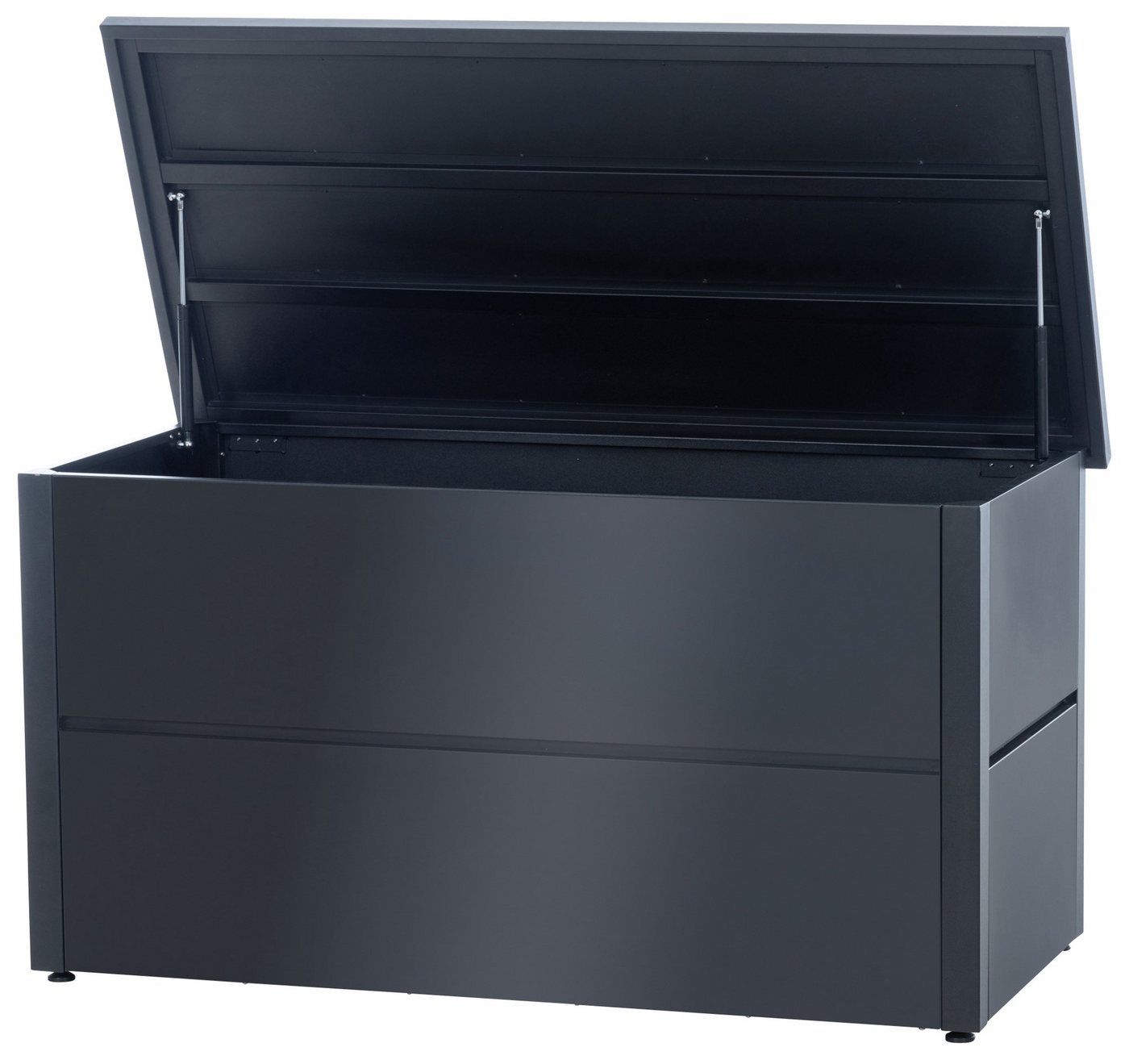 Thumbnail - CLP Auflagenbox Auflagenbox Abilene, Aus Metall und mit Gaslift