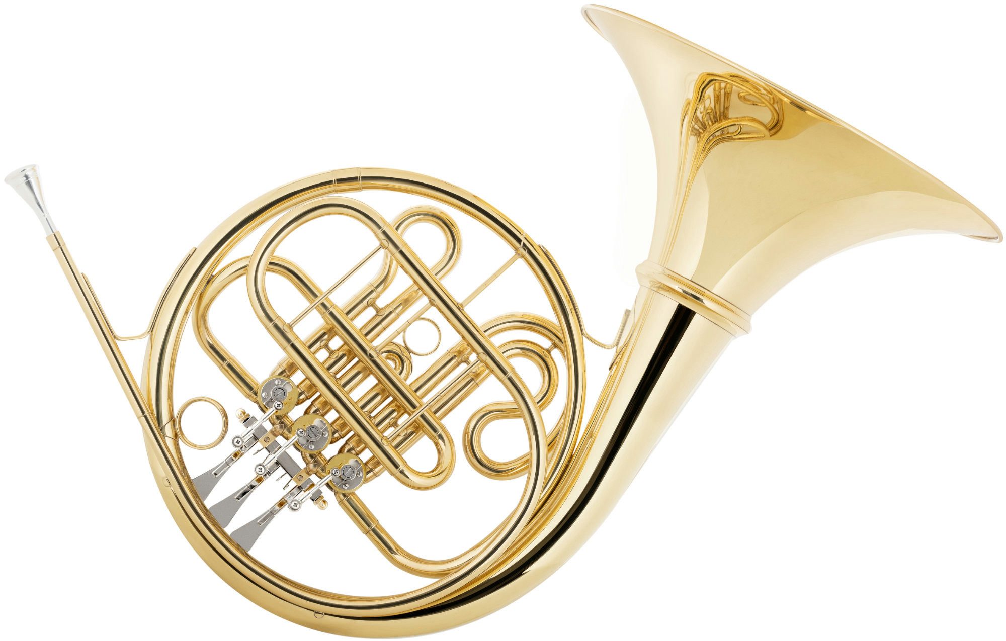 Classic Cantabile Horn WH-702-L Bb-Waldhorn Bb, Spar-Set, inkl. Leichtkoffer, Mit abschraubbarem Schallstück