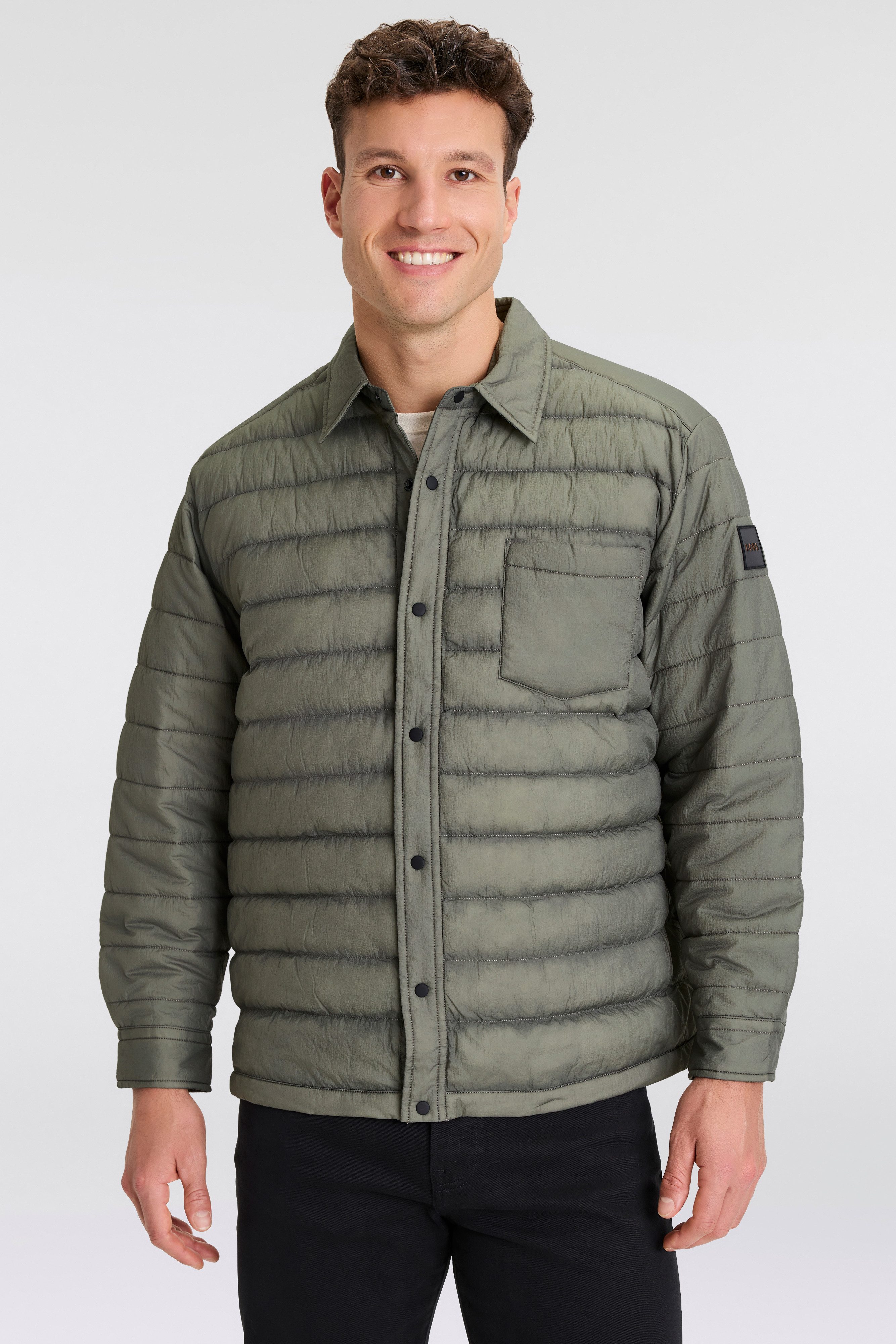 BOSS ORANGE Steppjacke Lambizzo mit Brusttasche günstig online kaufen