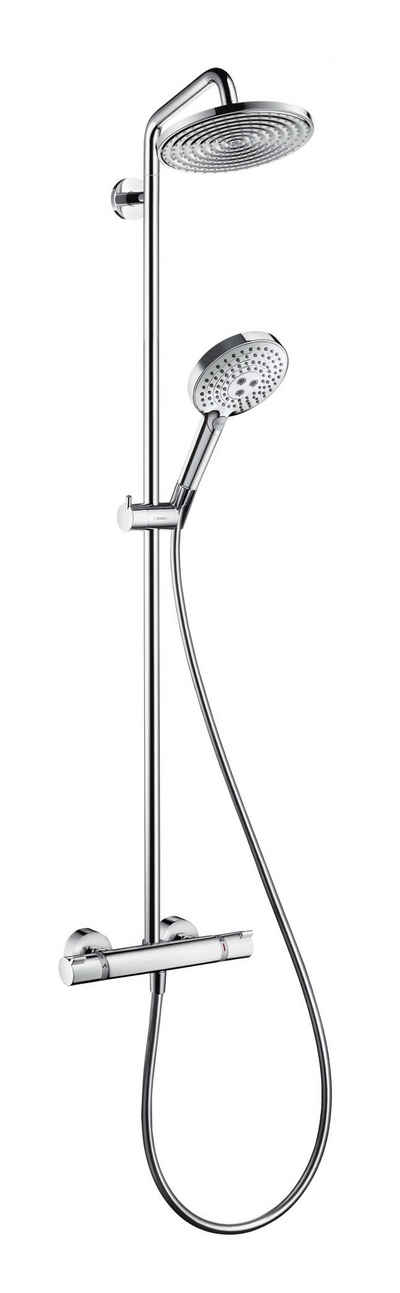 hansgrohe Duschsystem Raindance S Showerpipe, Höhe 121.2 cm, 240 1jet mit Thermostat - Chrom