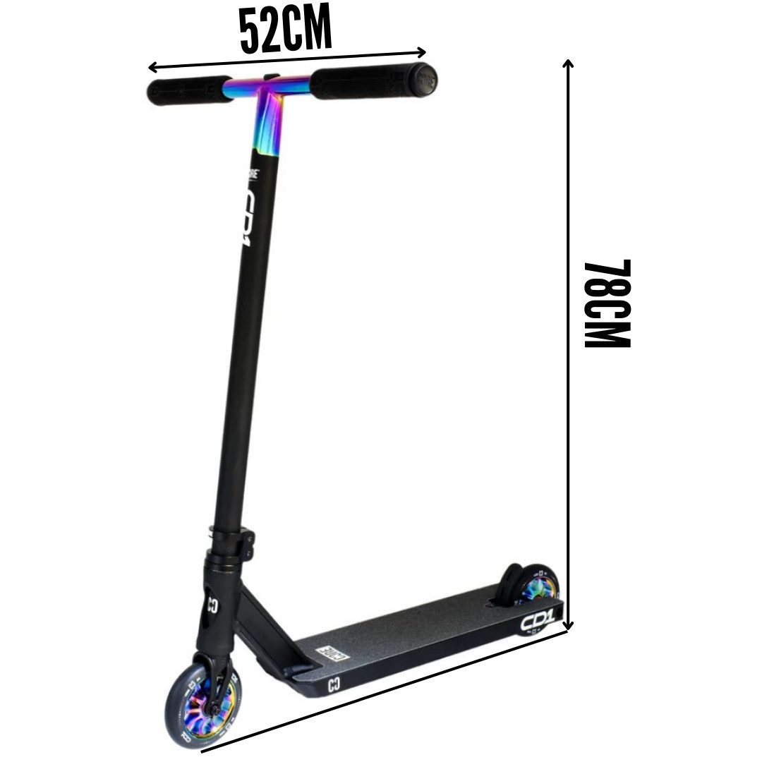 Core Action Sports Stuntscooter CORE CD1 Stunt Scooter Park 78cm Schwarz/Neochrome