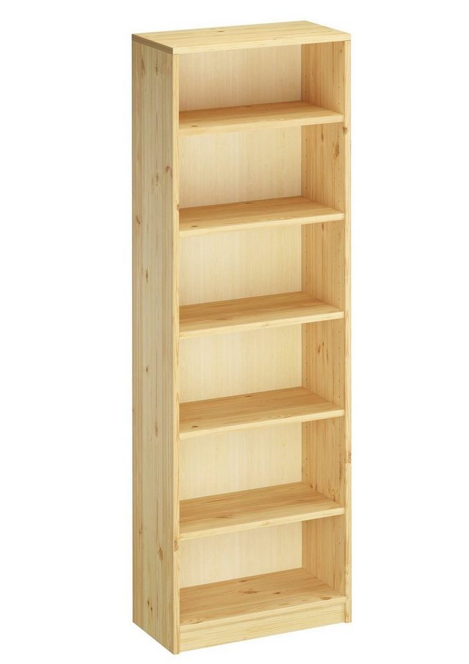 ERST-HOLZ Wandregal »Regal Bücherregal Wandregal Standregal Holzregal