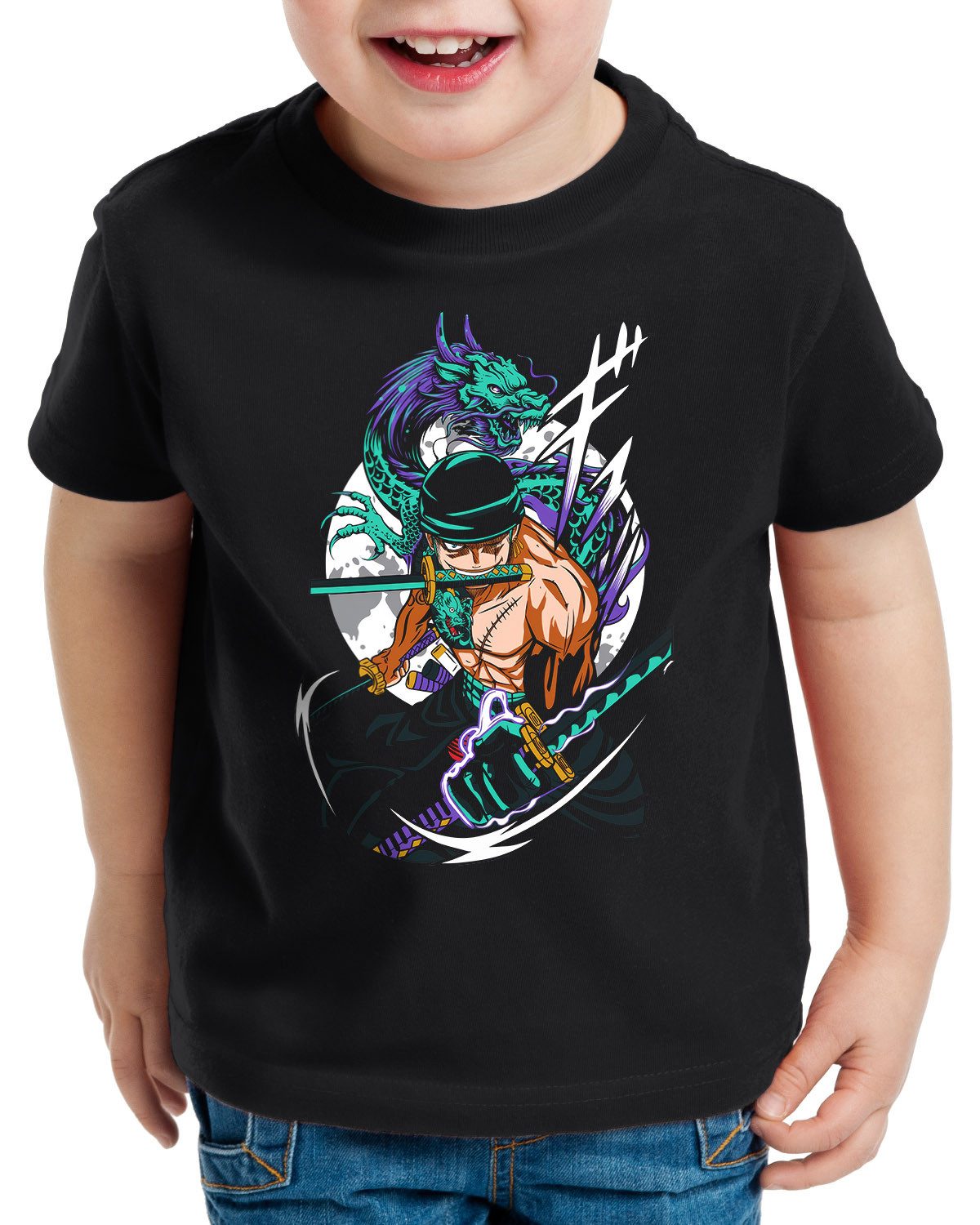 style3 T-Shirt one piece luffy ruffy monkey captain strohhut strawhat mugiwara crew