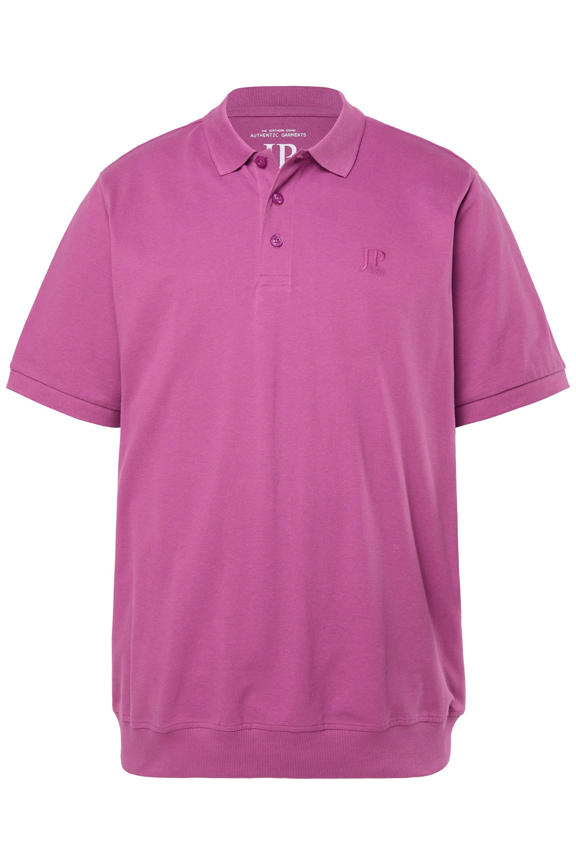JP1880 Poloshirt Poloshirt Bauchfit Basic Halbarm Piqué Bestseller – Bild 2 von 3