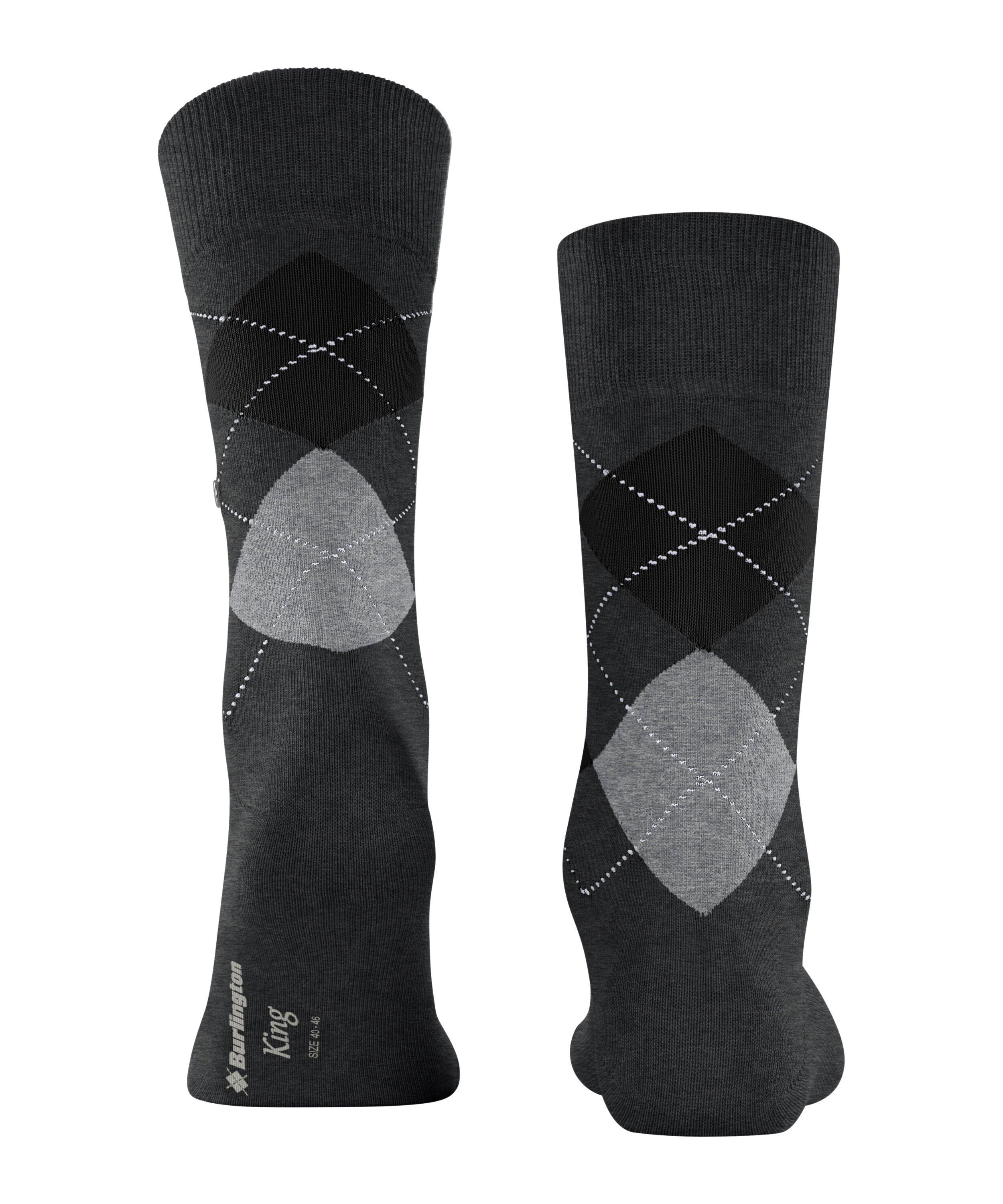 Burlington Socken King (1-Paar) mit Bio-Baumwolle