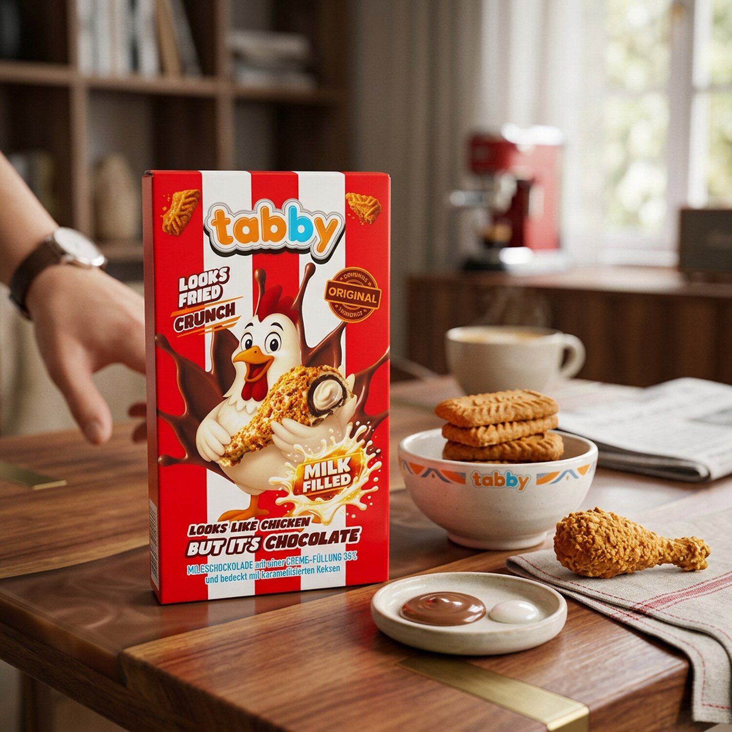 Süßigkeit, 1 x 50 g, Choco Chicken