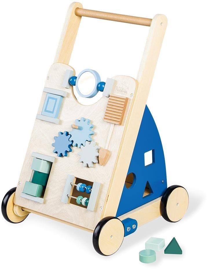 Pinolino® Lauflernwagen Holzspielzeug, Titus, blau | Lauflernwagen