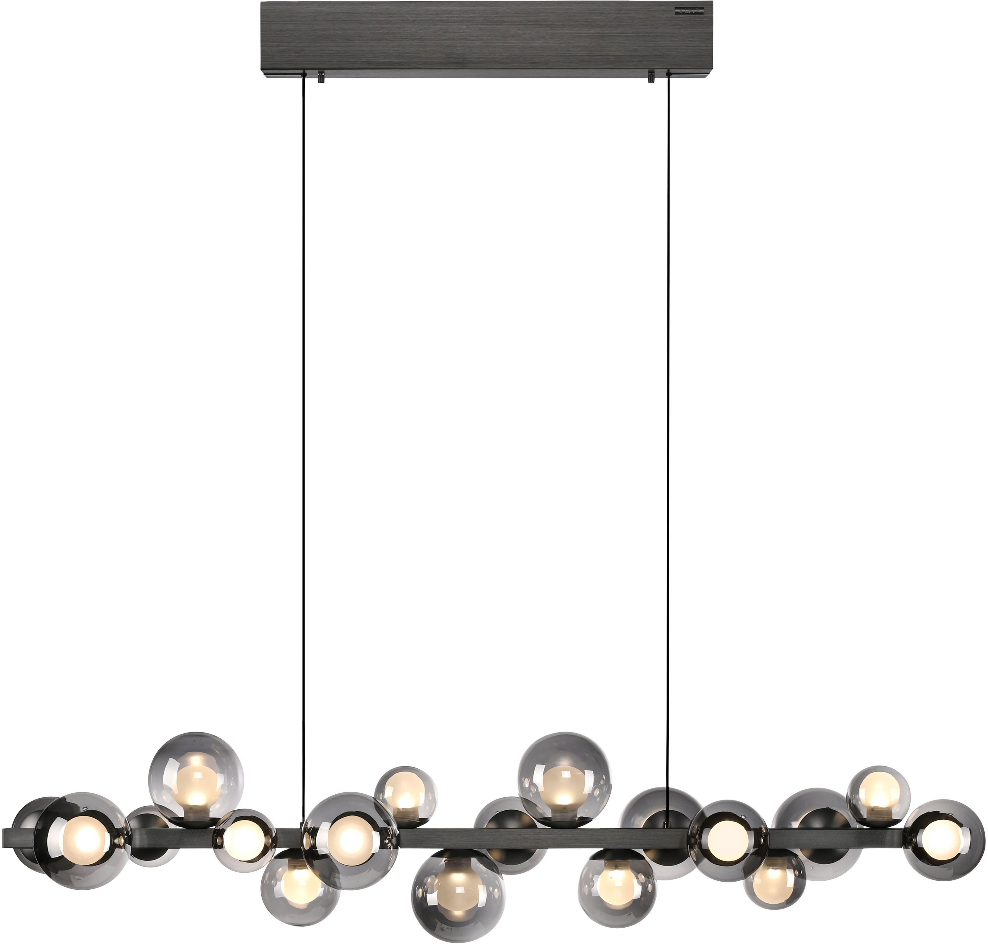 Neuhaus PURE LED Pendelleuchte PURE E-Popup, CCT - über Fernbedienung, LED fest integriert, warmweiß - kaltweiß, e-LIFT® Funktion, CCT, dimmbar über Fernbedienung