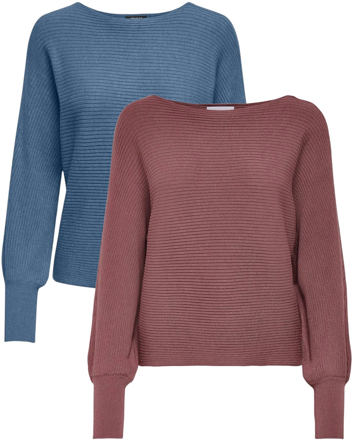 ONLY Langarmshirt Pullover mit Fledermausärmel im günstig online kaufen