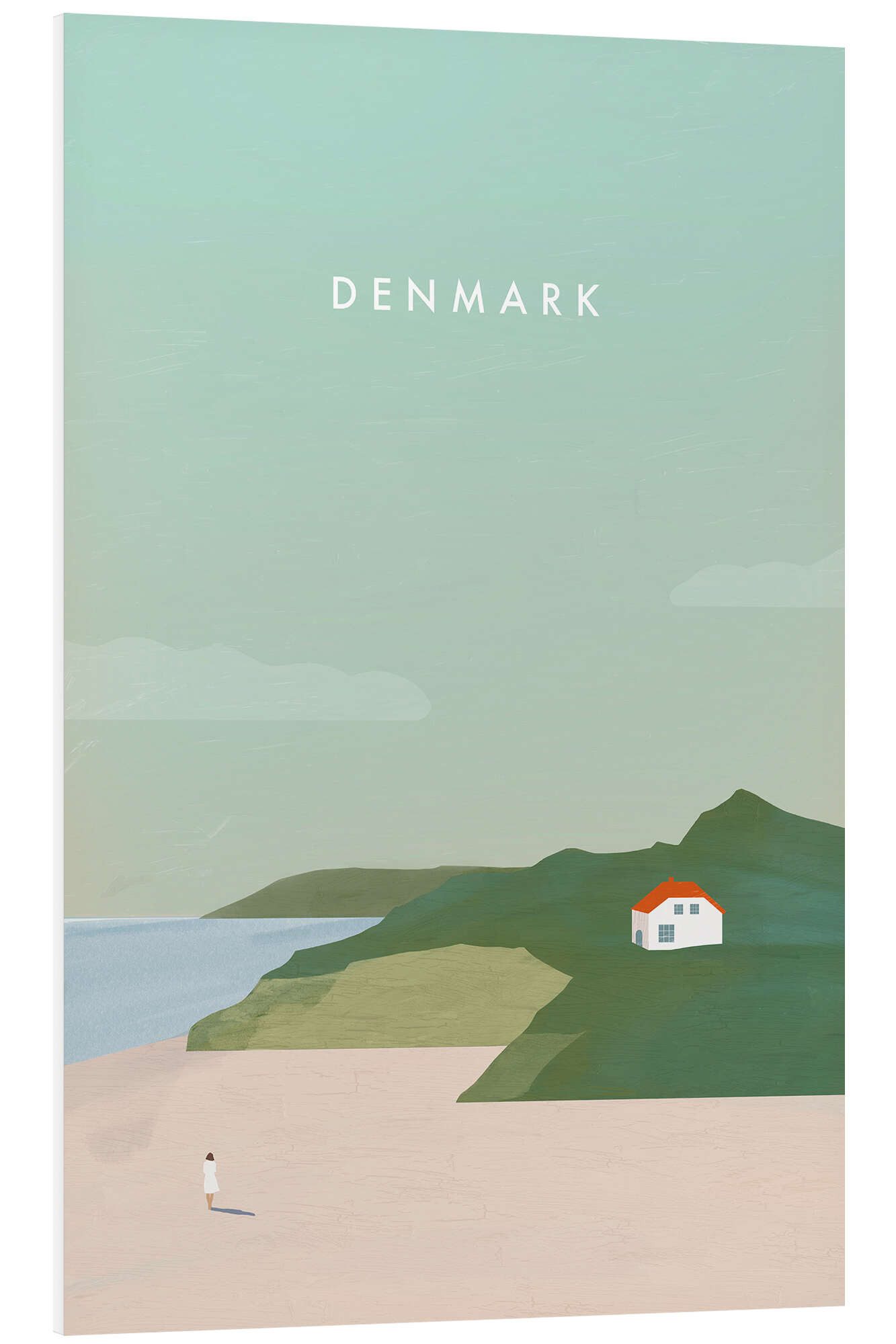 Posterlounge Forex-Bild Katinka Reinke, Dänemark, Minimalistisch Grafikdesign
