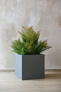 Kunstpflanze Farn Kunstpflanze Kunstfarn Topfpflanze FILIX mit Topf - 60x75 cm, VIVANNO, Höhe 75 cm