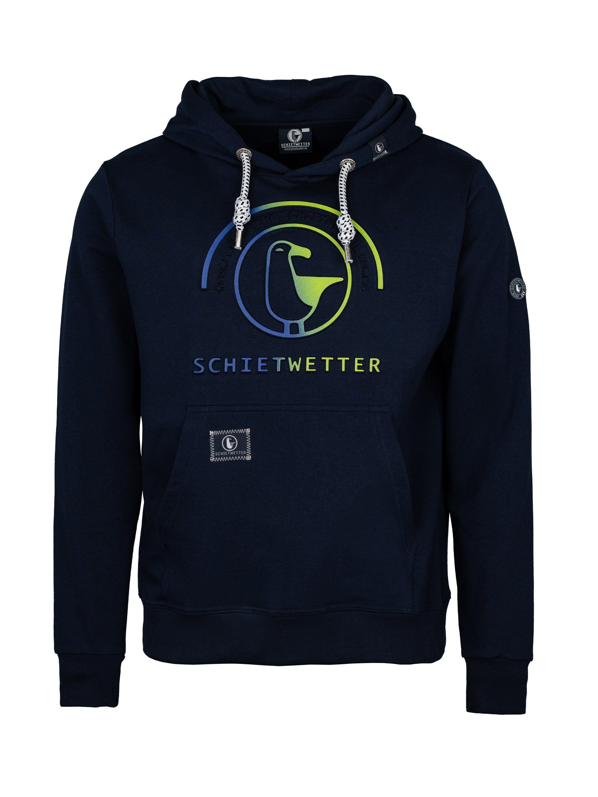 Schietwetter Kapuzenpullover Herren 3D-Logo-Print, warm, bequem