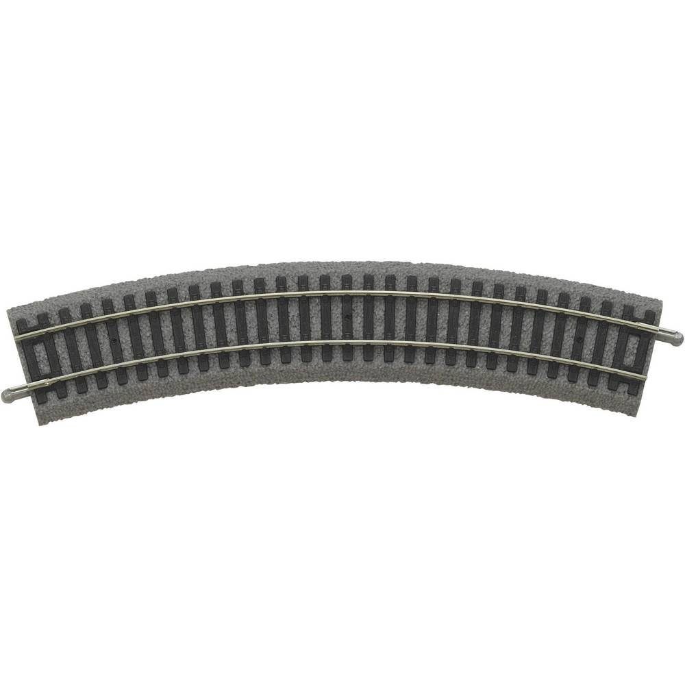Modelleisenbahn-Set Bogen mit Bettung R2, 422 mm, VE 6