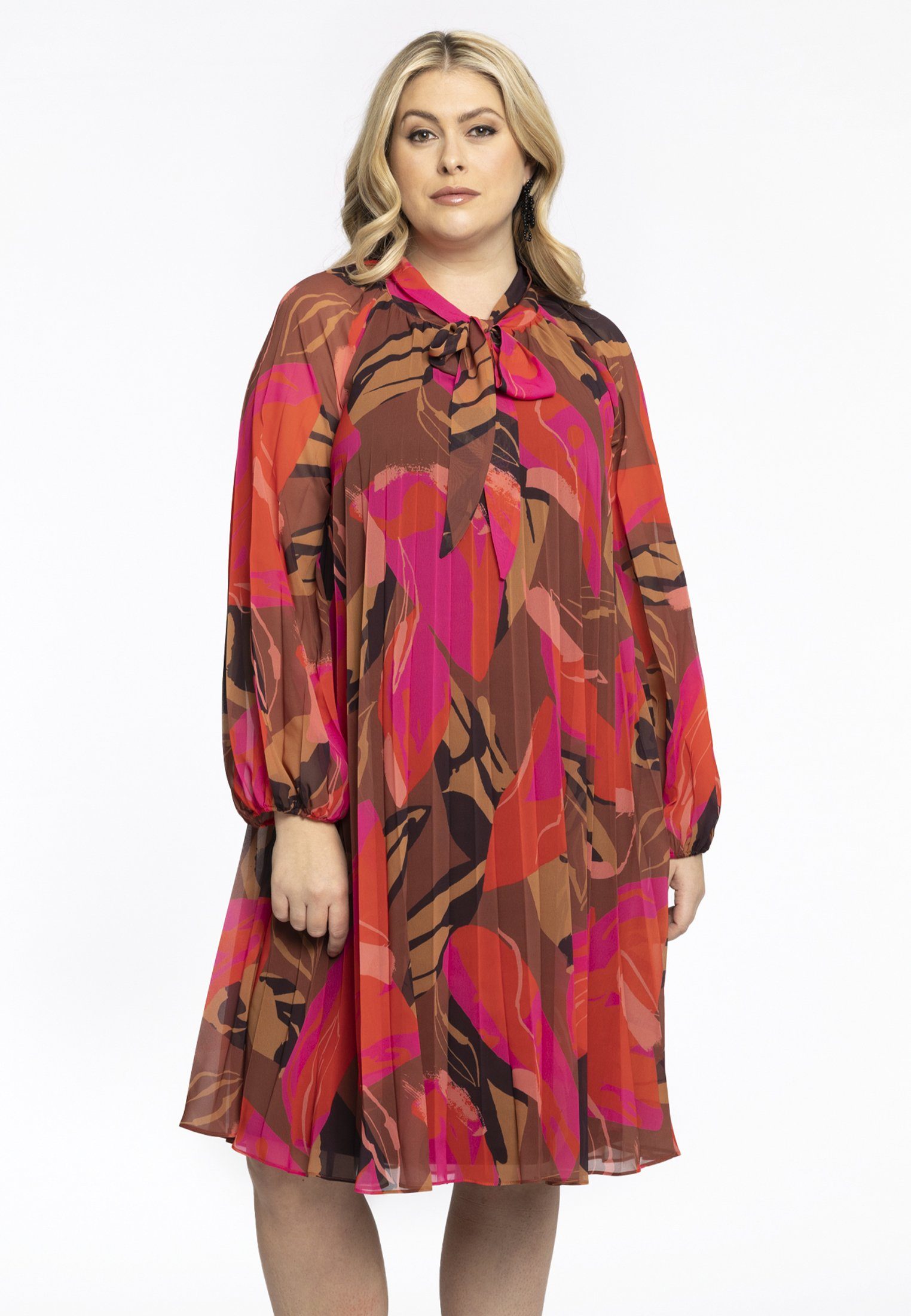 A-Linien-Kleid Damen Kleid Große Größen